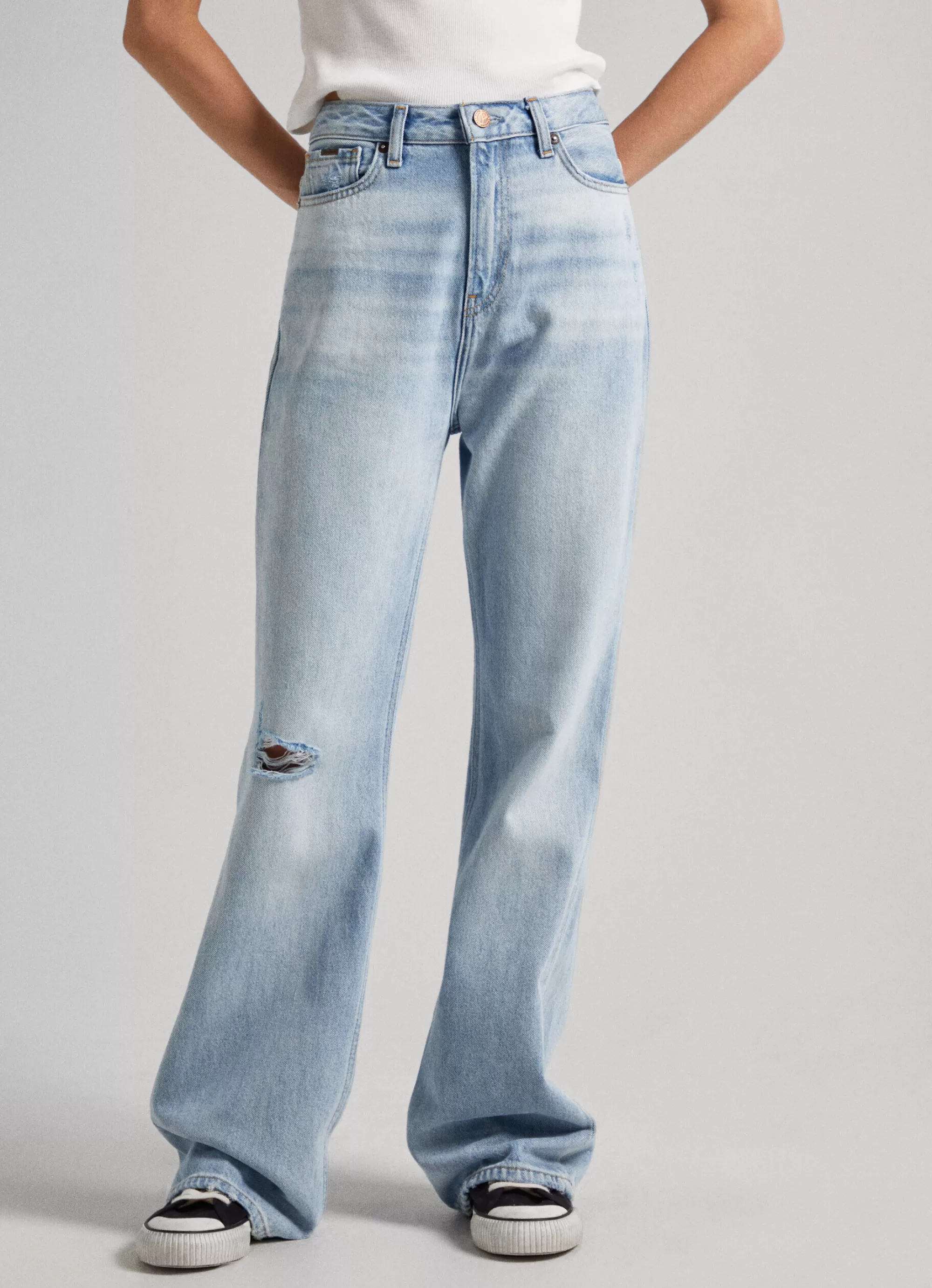 Mulher Pepe Jeans Flare E Boot Cut>Jeans Harper Fit Flare High Rise