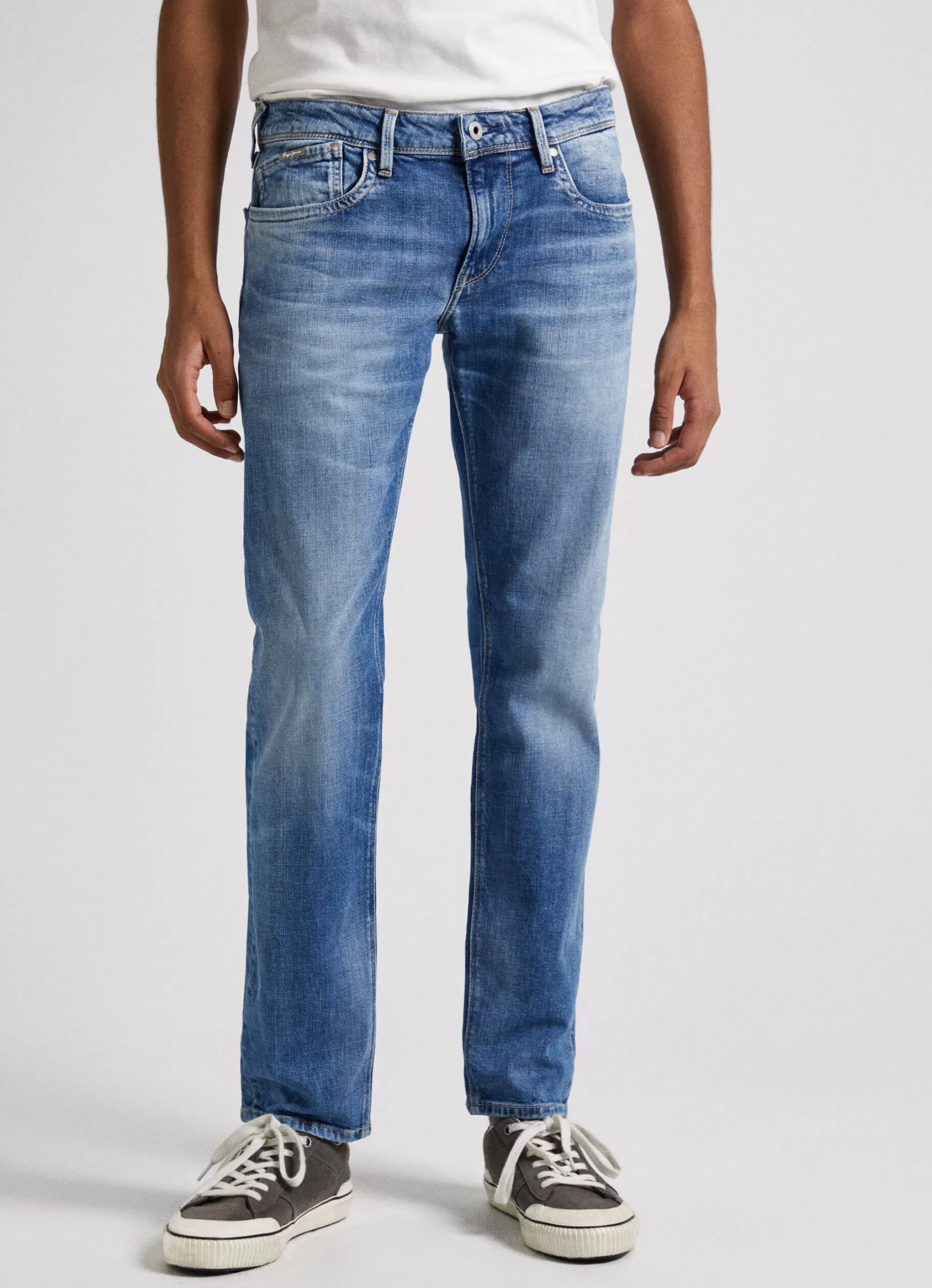 Homem Pepe Jeans Slim>Jeans Hatch Slim Fit Low-Rise