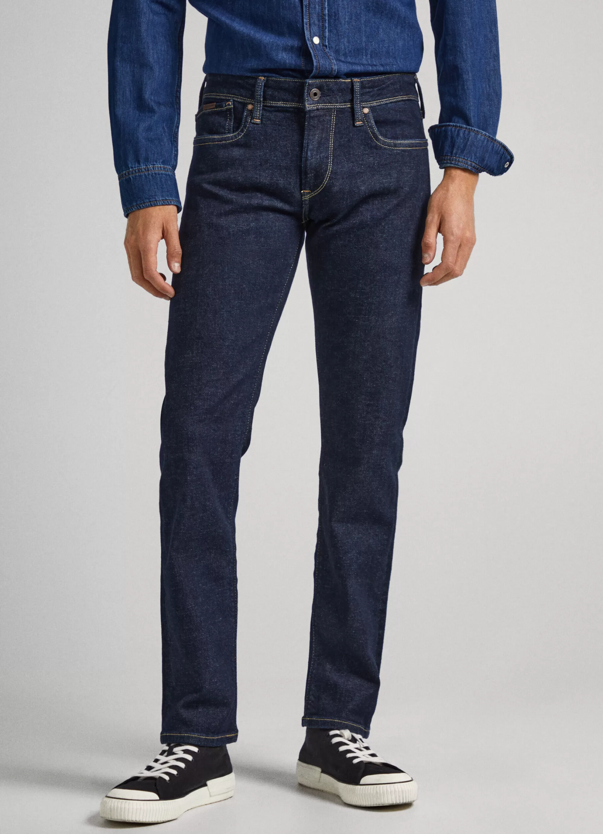 Homem Pepe Jeans Slim>Jeans Hatch Slim Fit Low-Rise