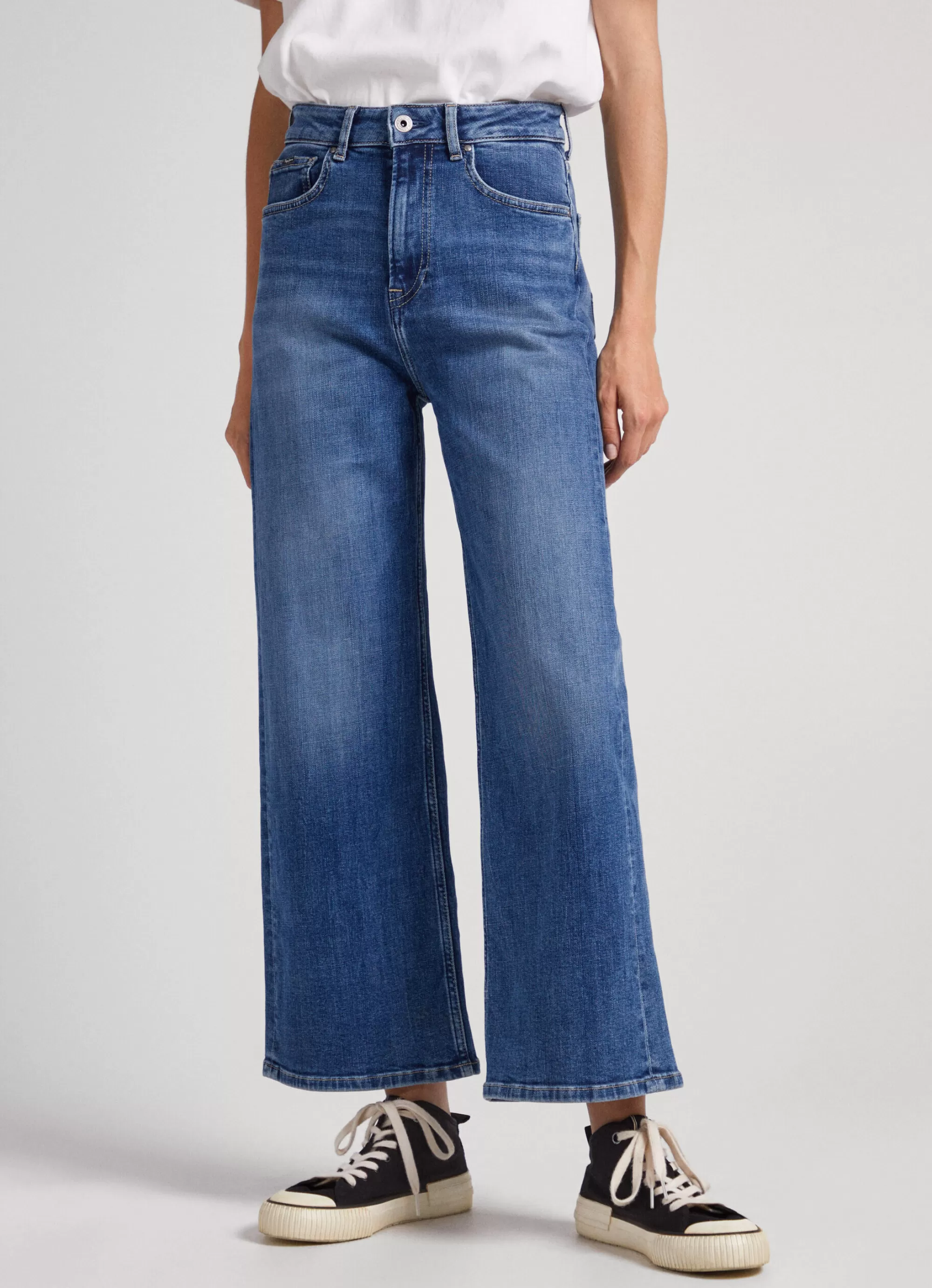 Mulher Pepe Jeans Trends>Jeans Lexa Sky High Waist Wide Leg