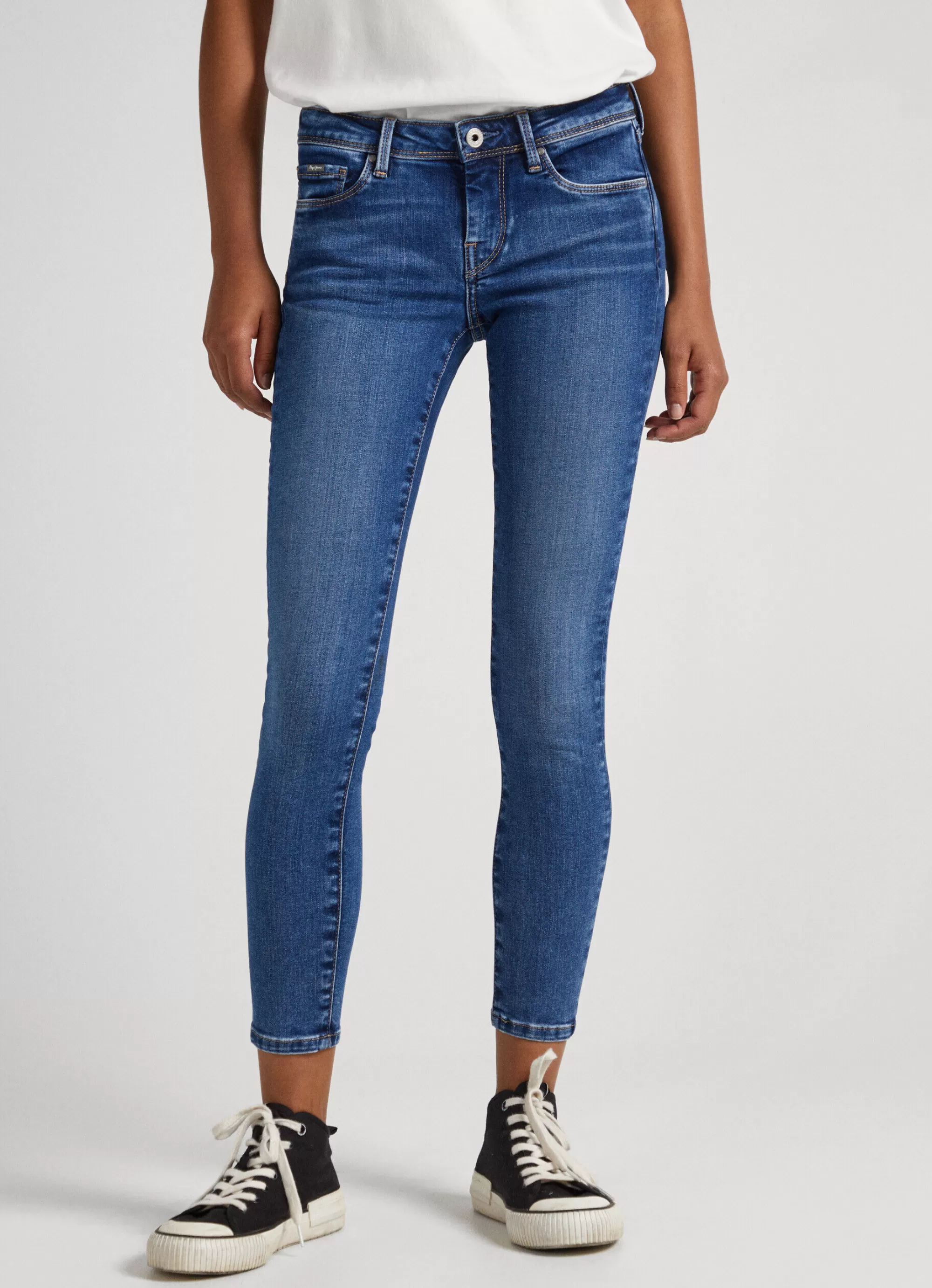 Mulher Pepe Jeans Skinny>Jeans Lola Skinny Fit Mid Rise