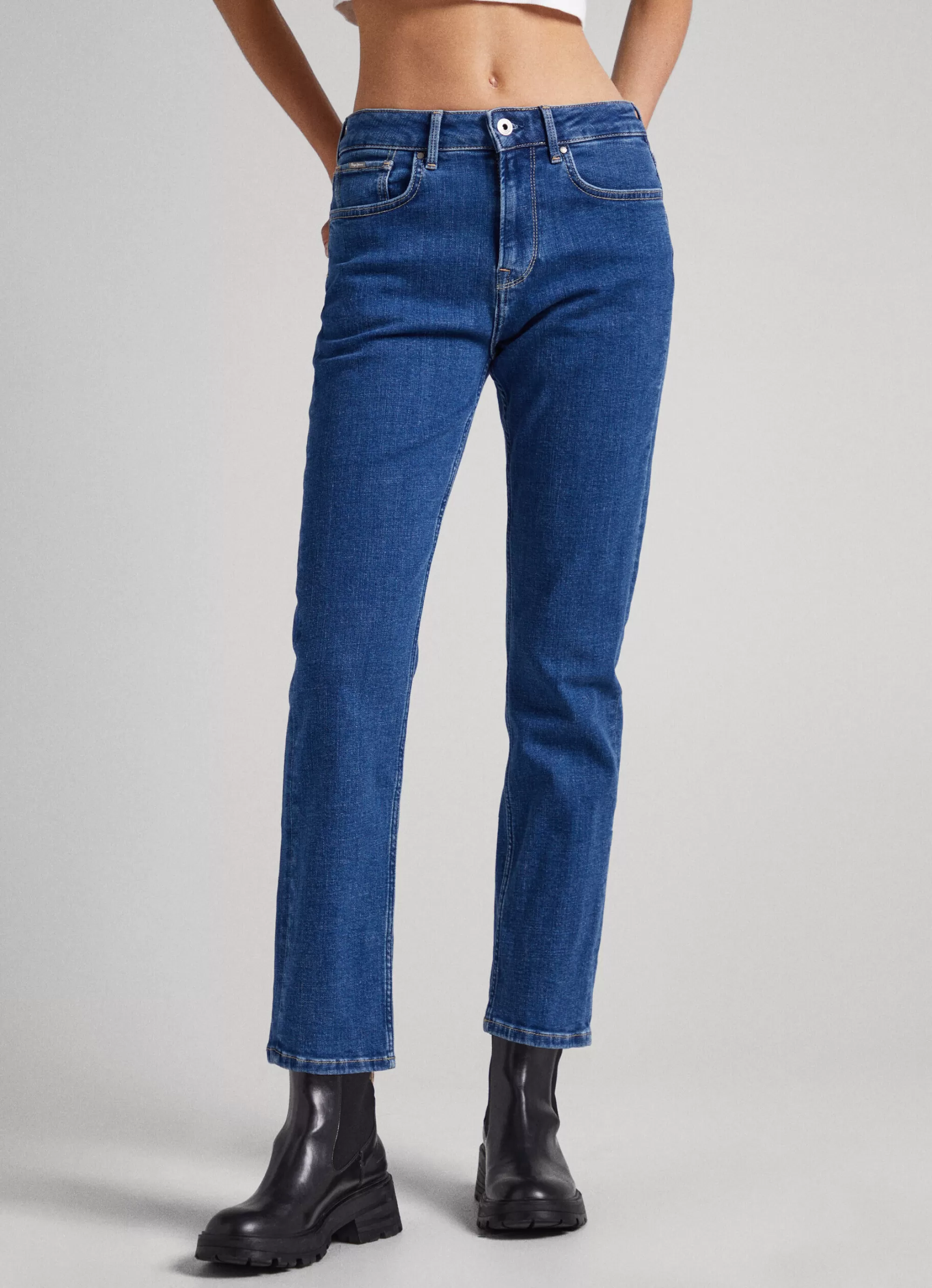 Mulher Pepe Jeans Straight>Jeans Mary Regular Fit High Rise