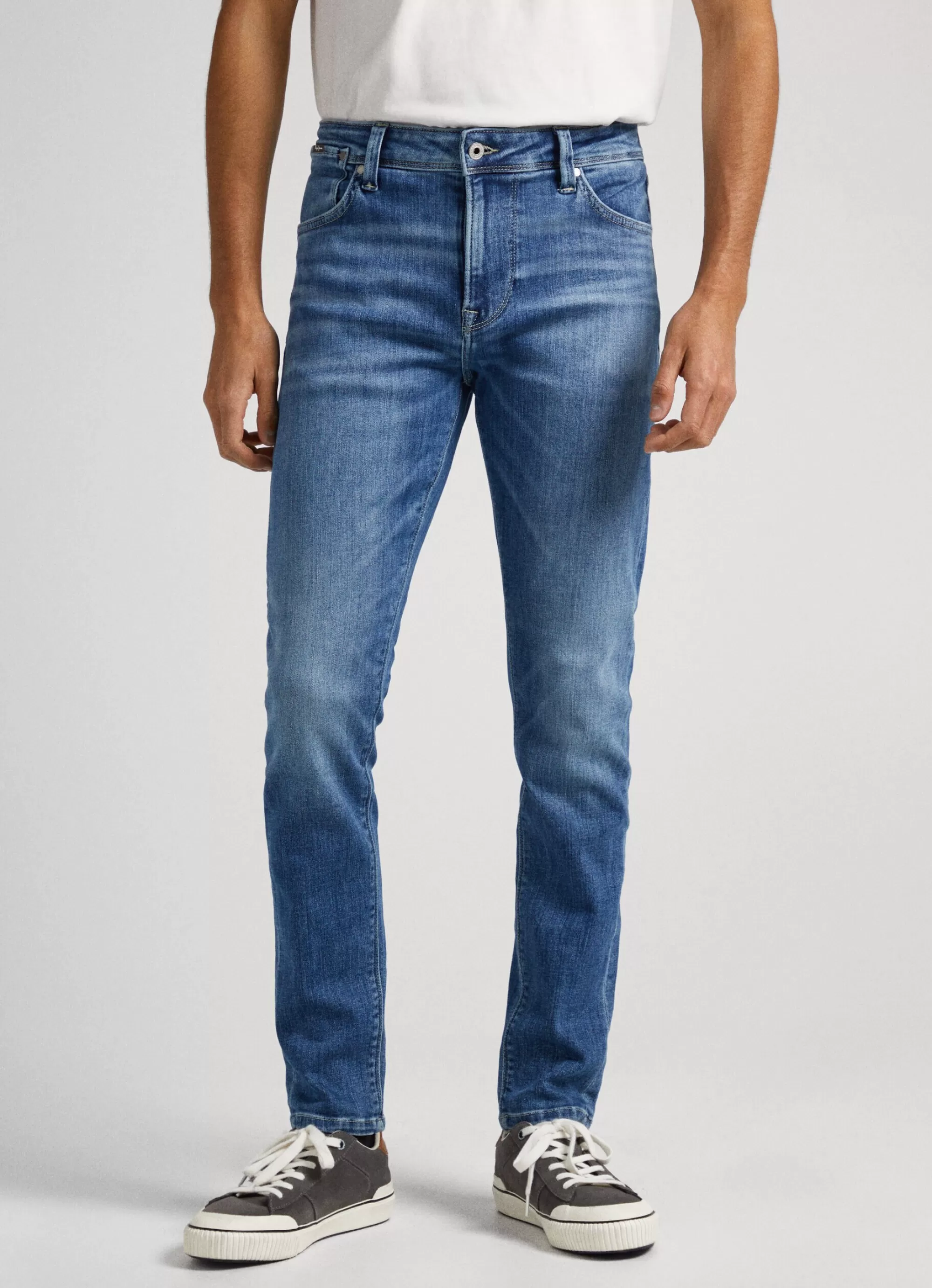 Homem Pepe Jeans Trends>Jeans Mason Skinny Fit Mid-Rise