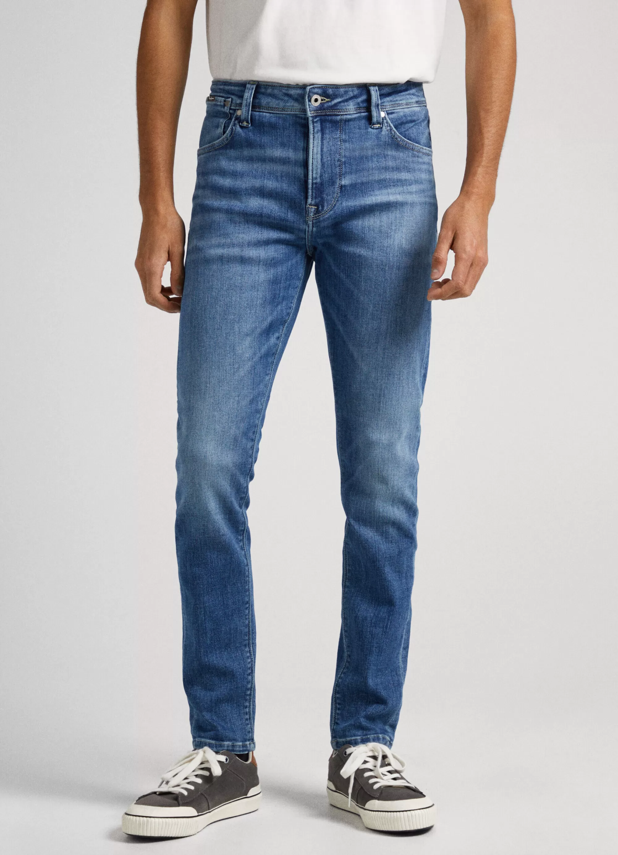 Homem Pepe Jeans Skinny>Jeans Mason Skinny Fit Mid-Rise