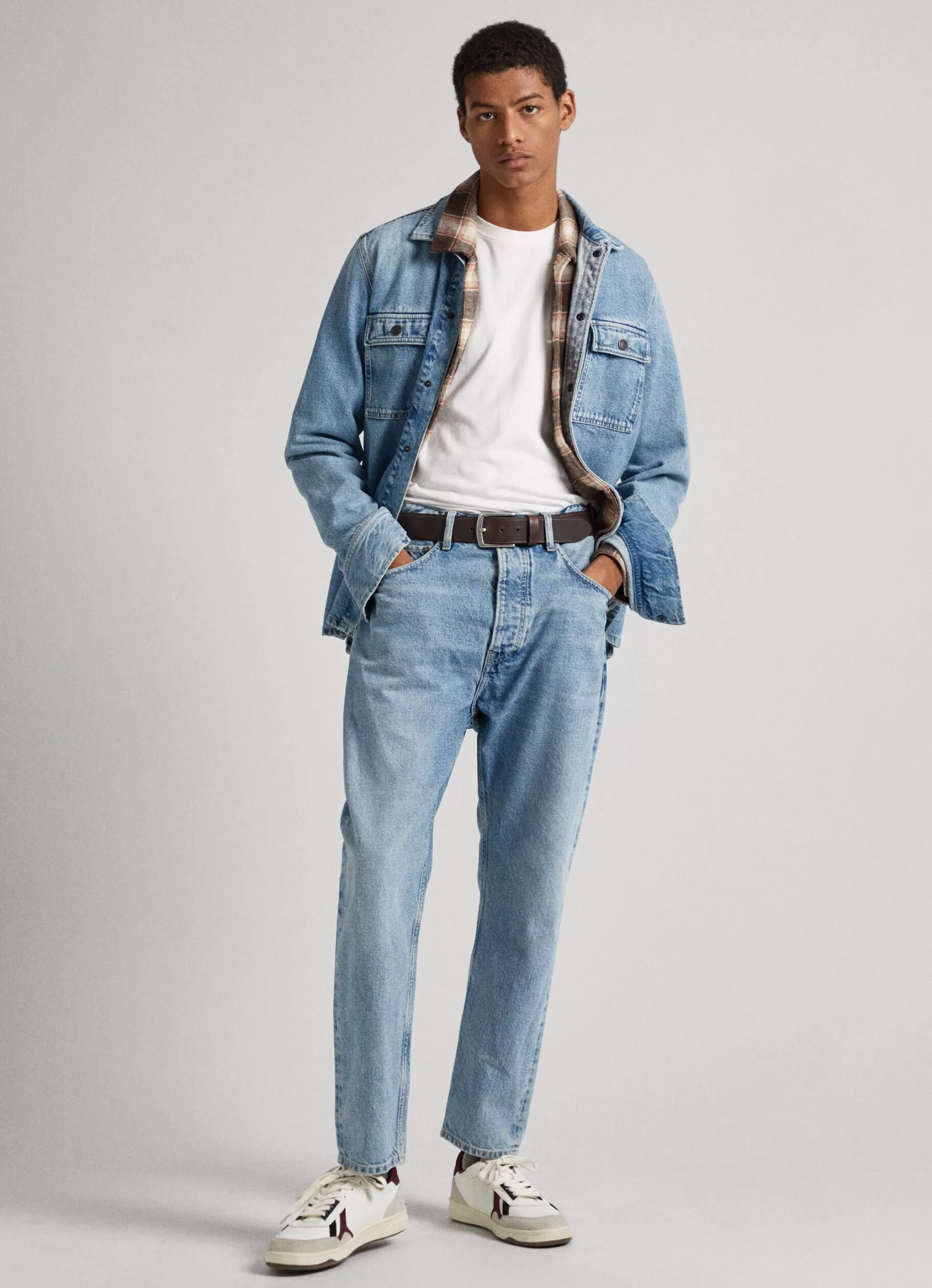 Homem Pepe Jeans Loose>Jeans Nils Loose Fit Drop