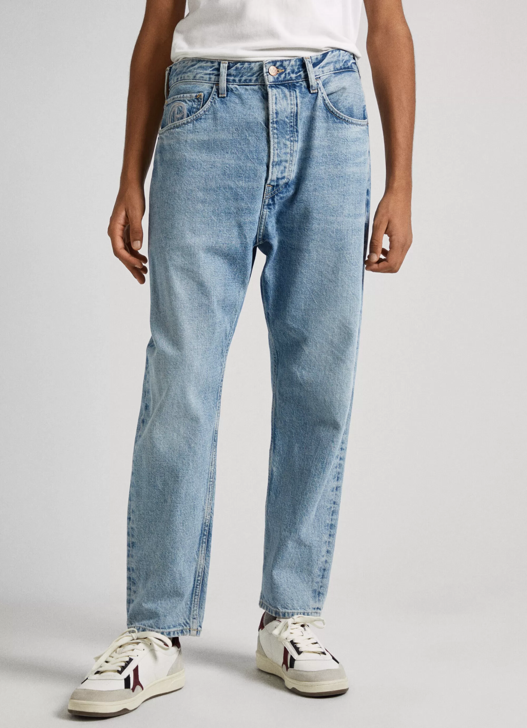 Homem Pepe Jeans Trends>Jeans Nils Loose Fit Drop