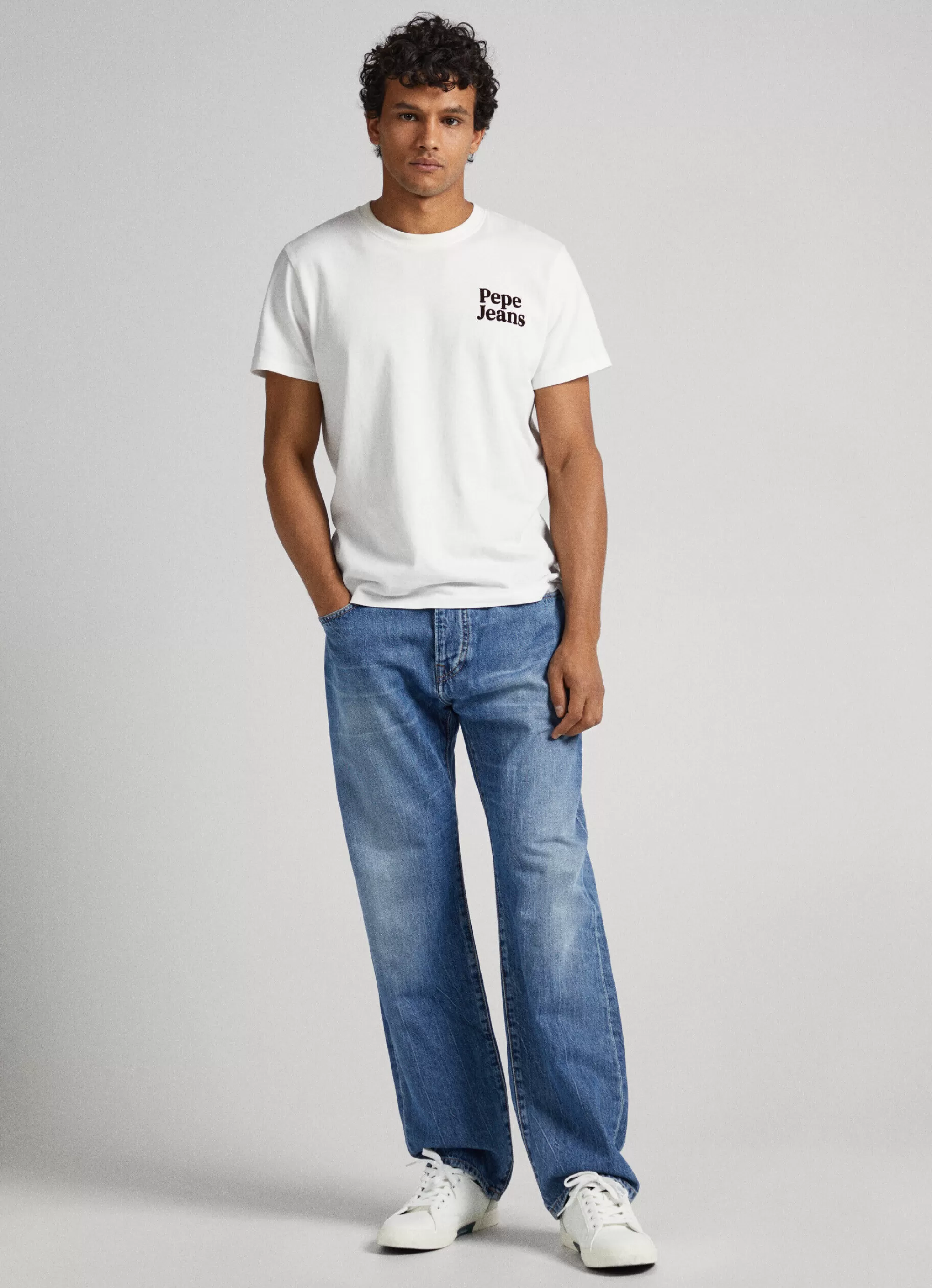 Homem Pepe Jeans Trends>Jeans Penn Relaxed Fit Drop Rise