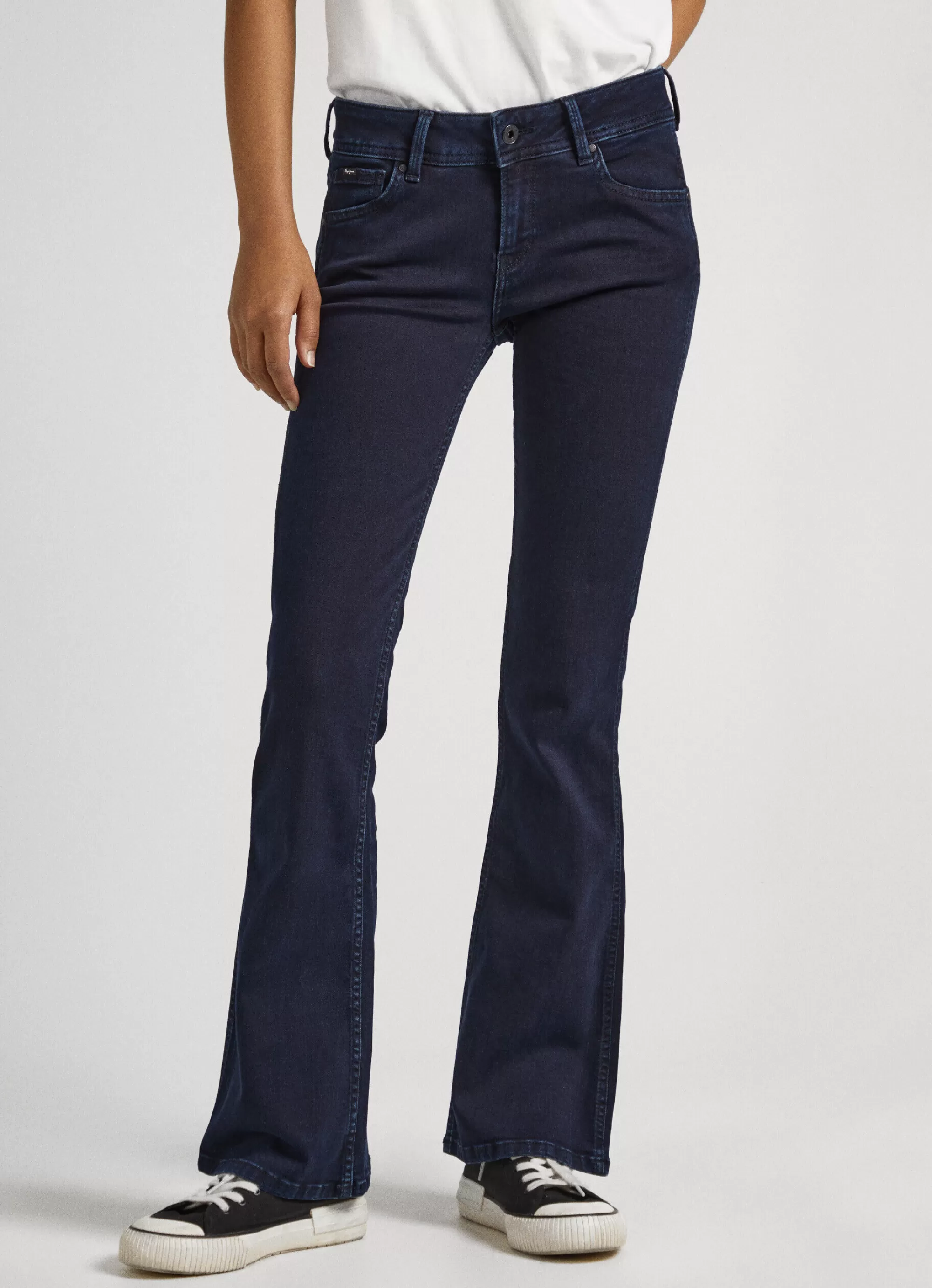 Mulher Pepe Jeans Flare E Boot Cut>Jeans Pimlico Regular Fit Mid Rise