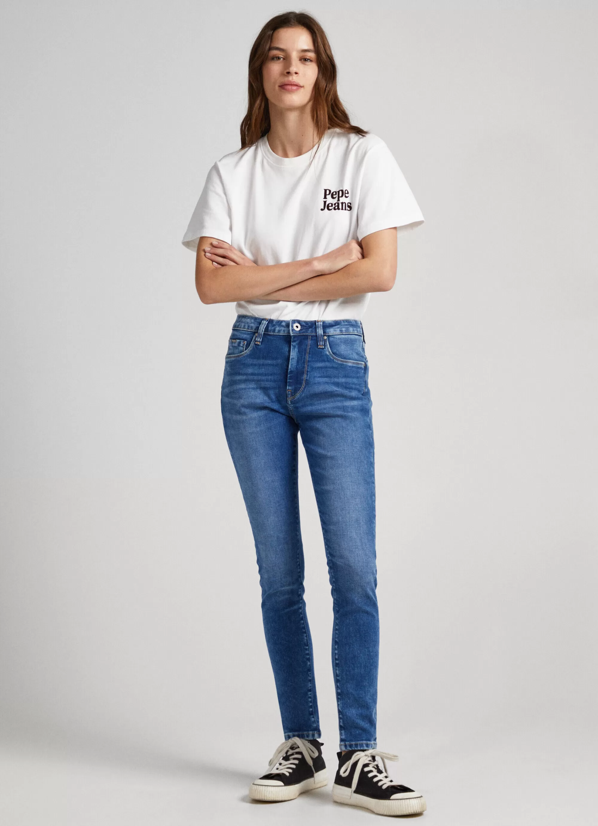 Mulher Pepe Jeans Skinny>Jeans Regent Skinny Fit High-Rise