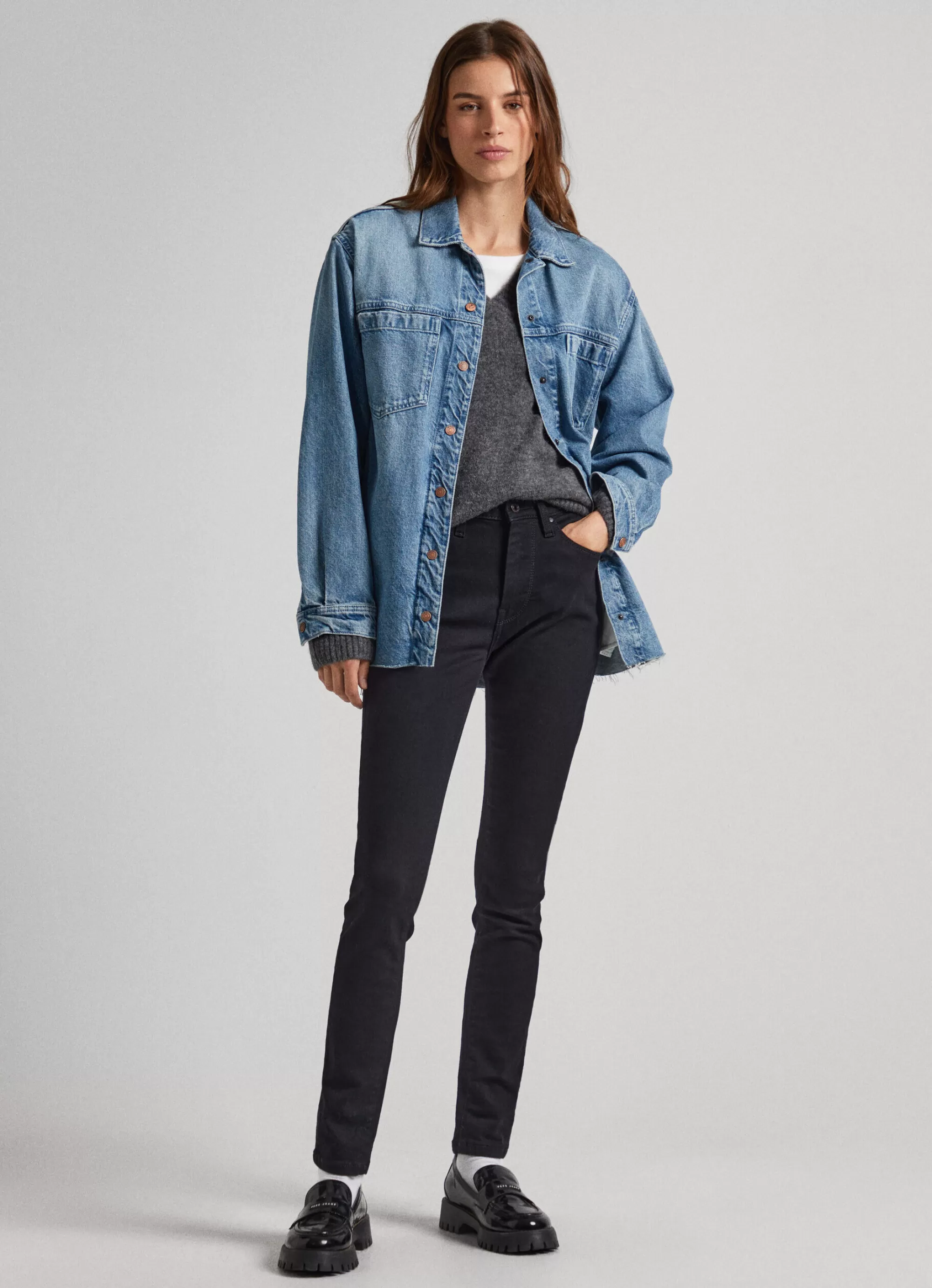 Mulher Pepe Jeans Skinny>Jeans Regent Skinny Fit High-Rise