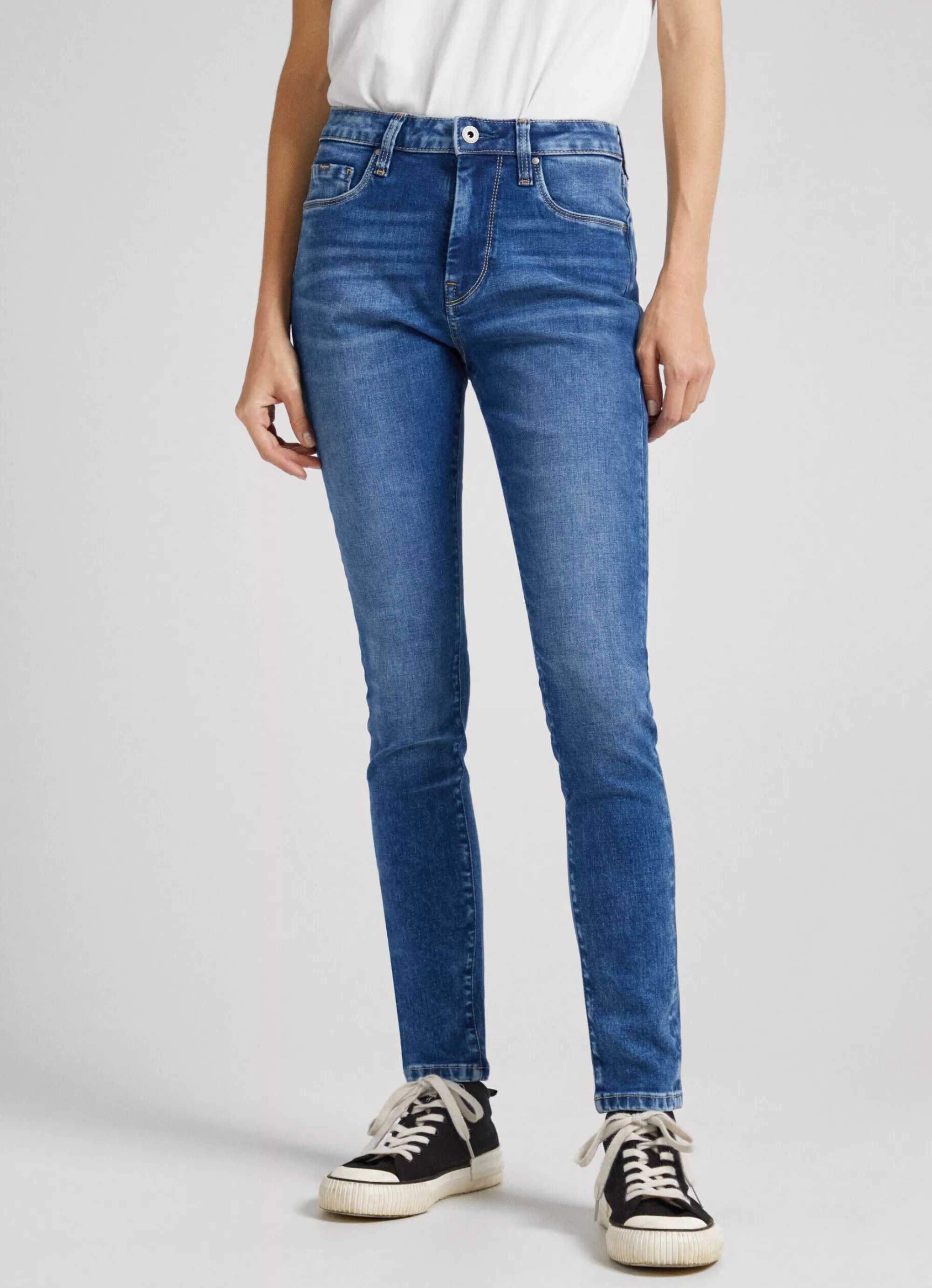 Mulher Pepe Jeans Skinny>Jeans Regent Skinny Fit High-Rise