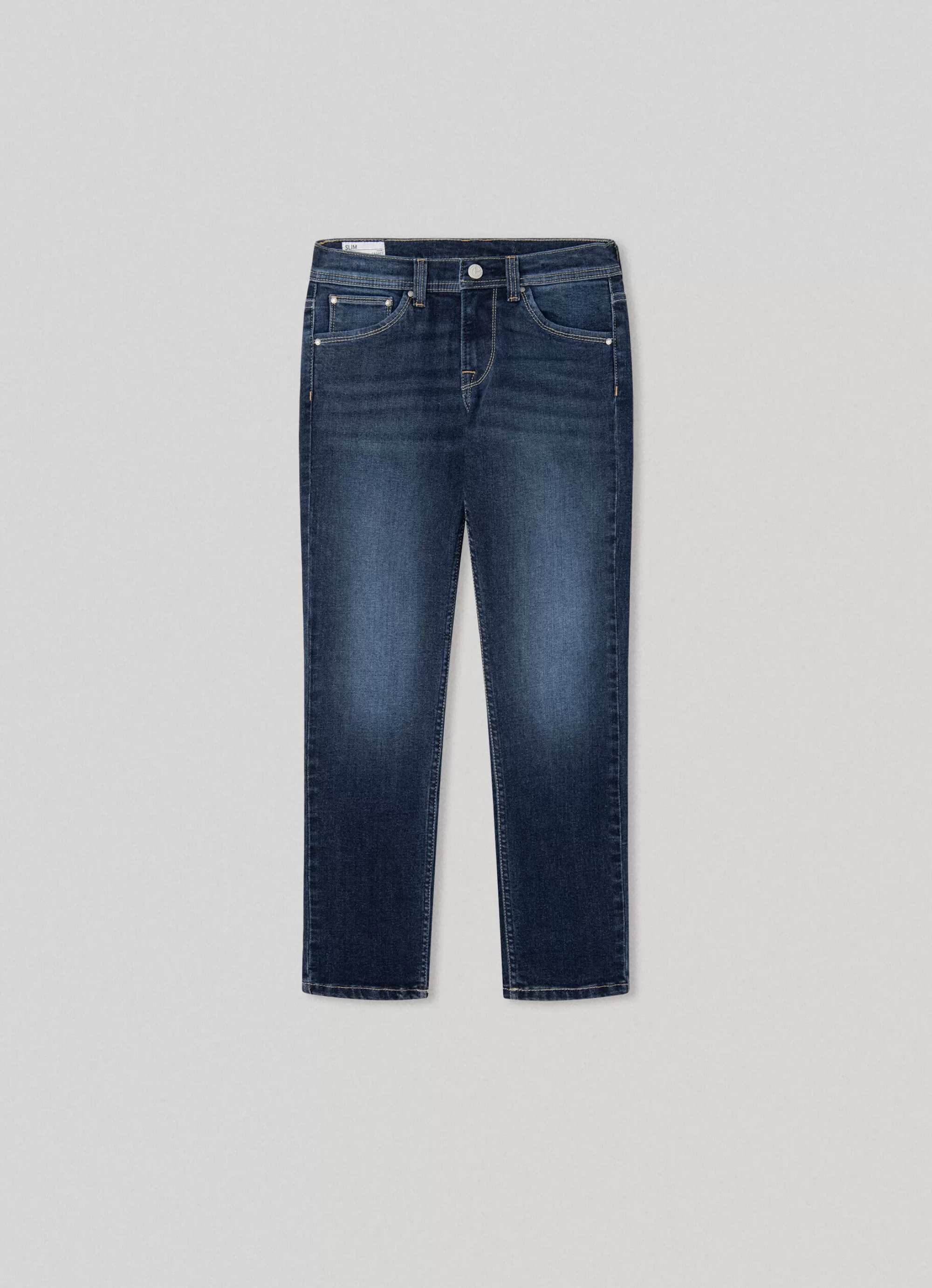 Rapaz Pepe Jeans Jeans>Jeans Regular Rise Cashed Slim Fit