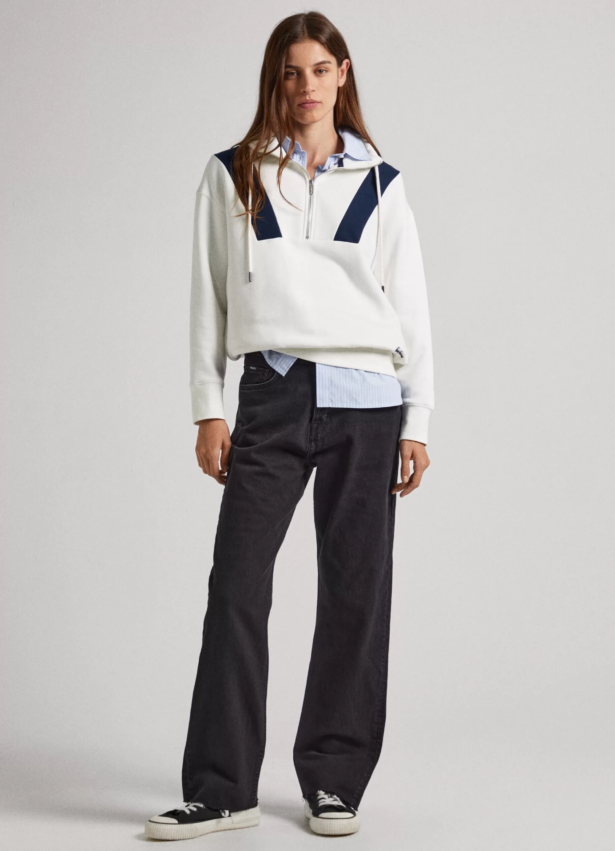 Mulher Pepe Jeans Straight>Jeans Robyn Regular Fit High Rise