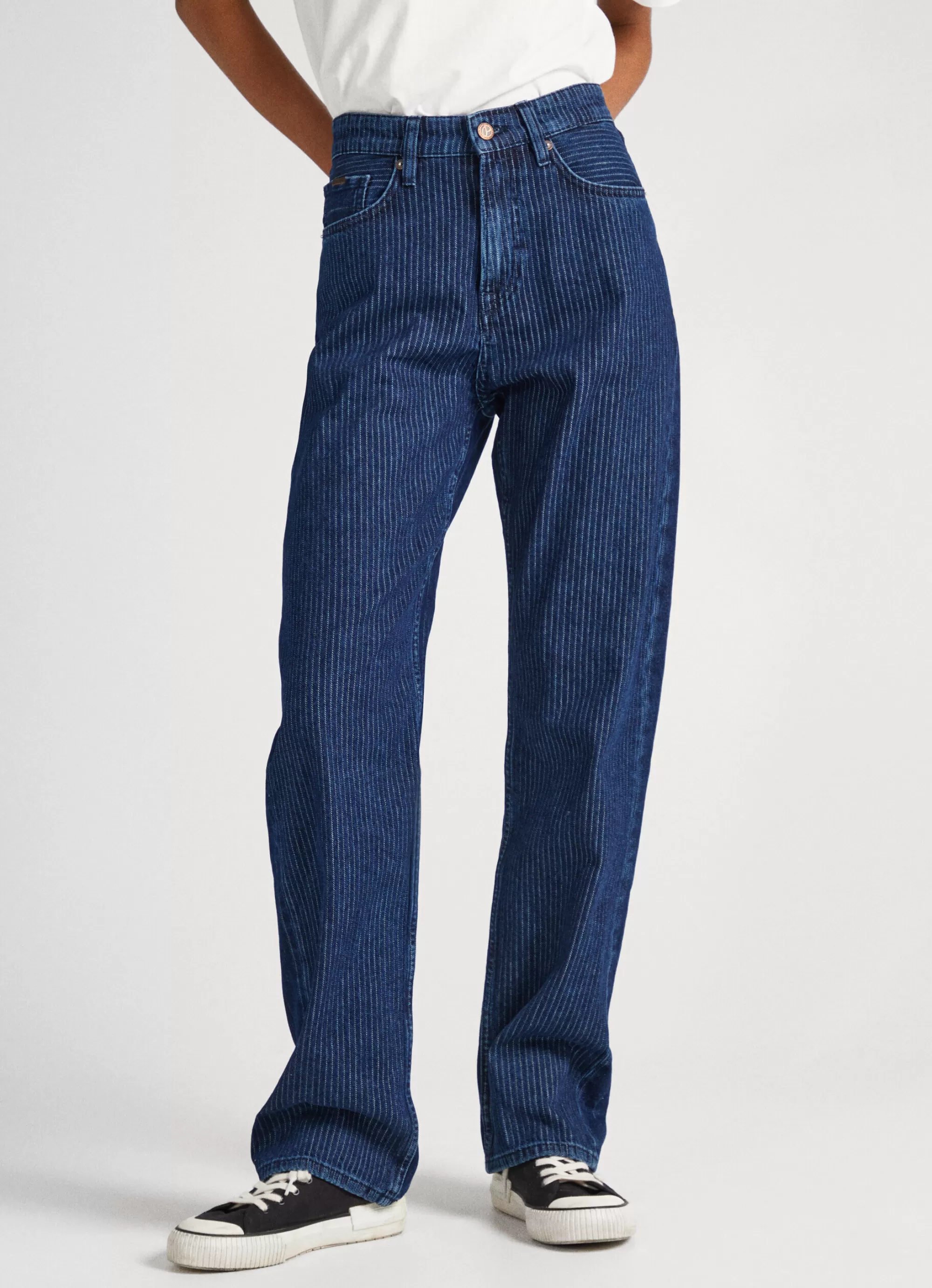 Mulher Pepe Jeans Straight>Jeans Robyn Regular Fit High Waist