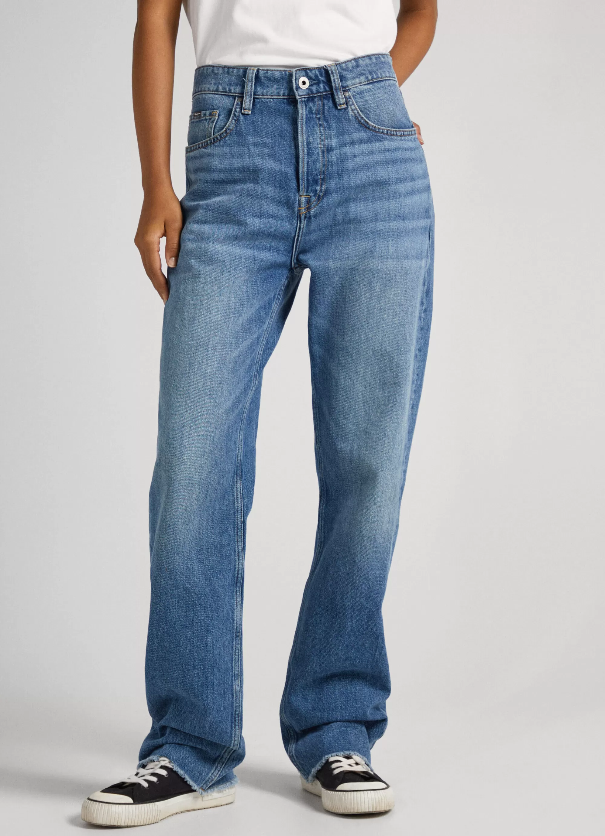 Mulher Pepe Jeans Straight>Jeans Robyn Regular Fit High-Rise