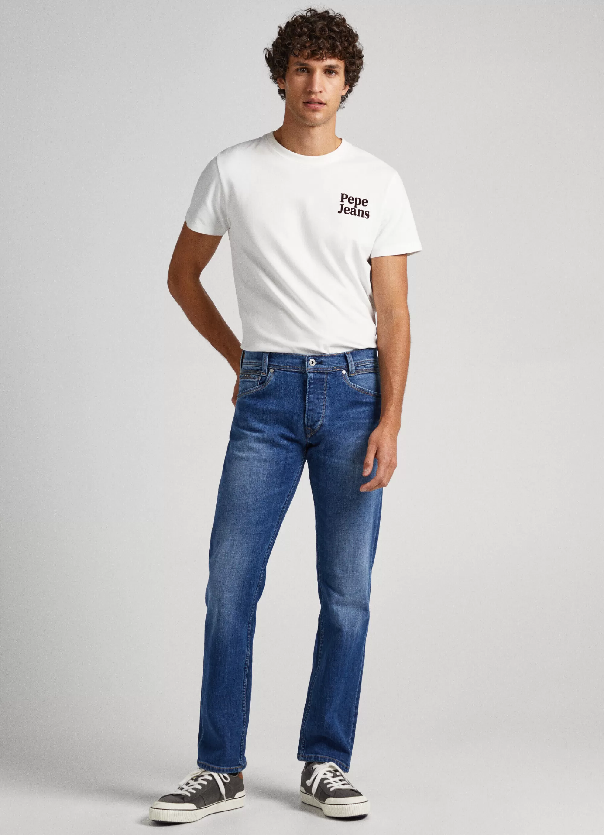 Homem Pepe Jeans Regular>Jeans Stanley Fit Regular Rise