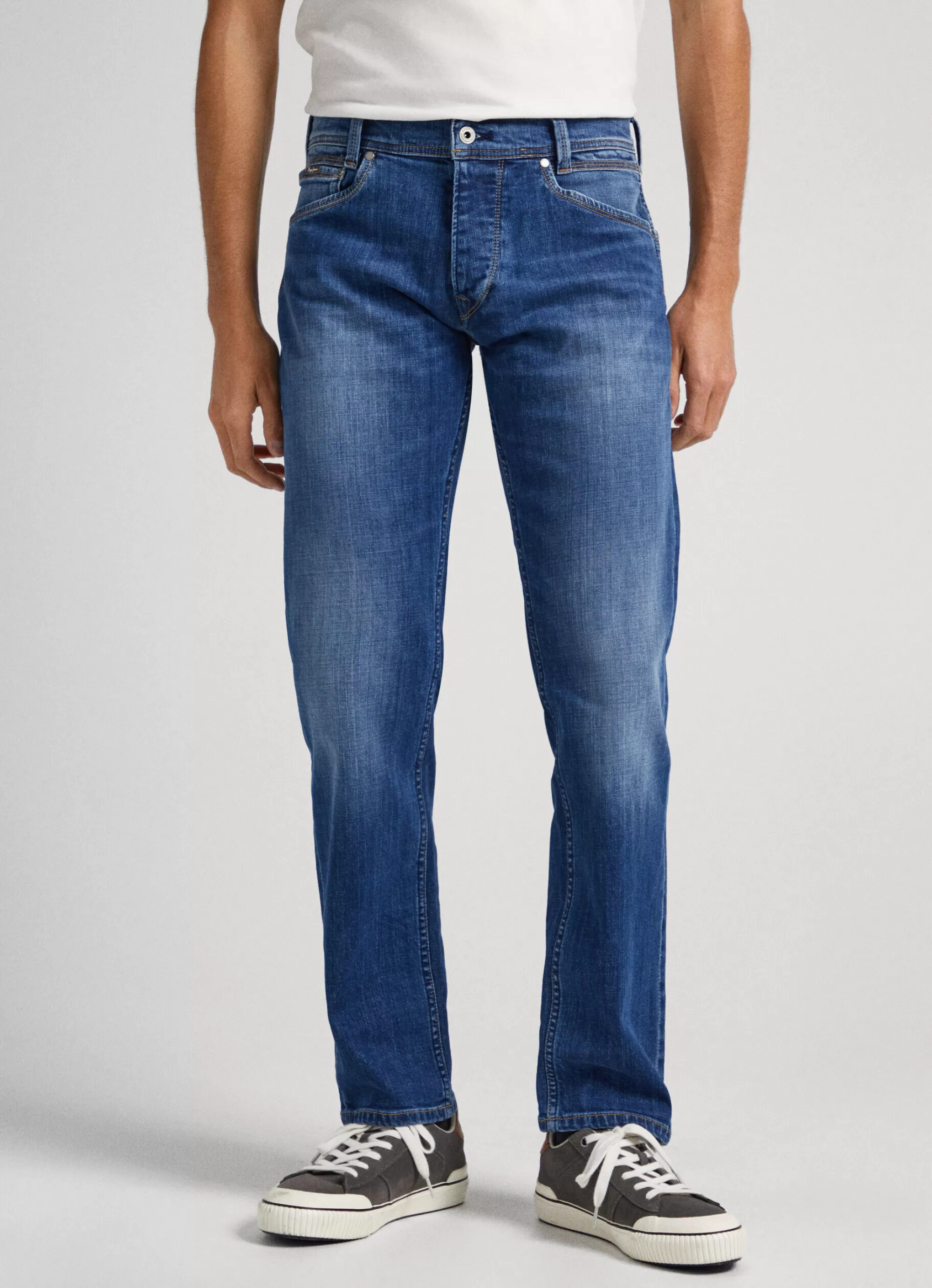 Homem Pepe Jeans Regular>Jeans Stanley Fit Regular Rise