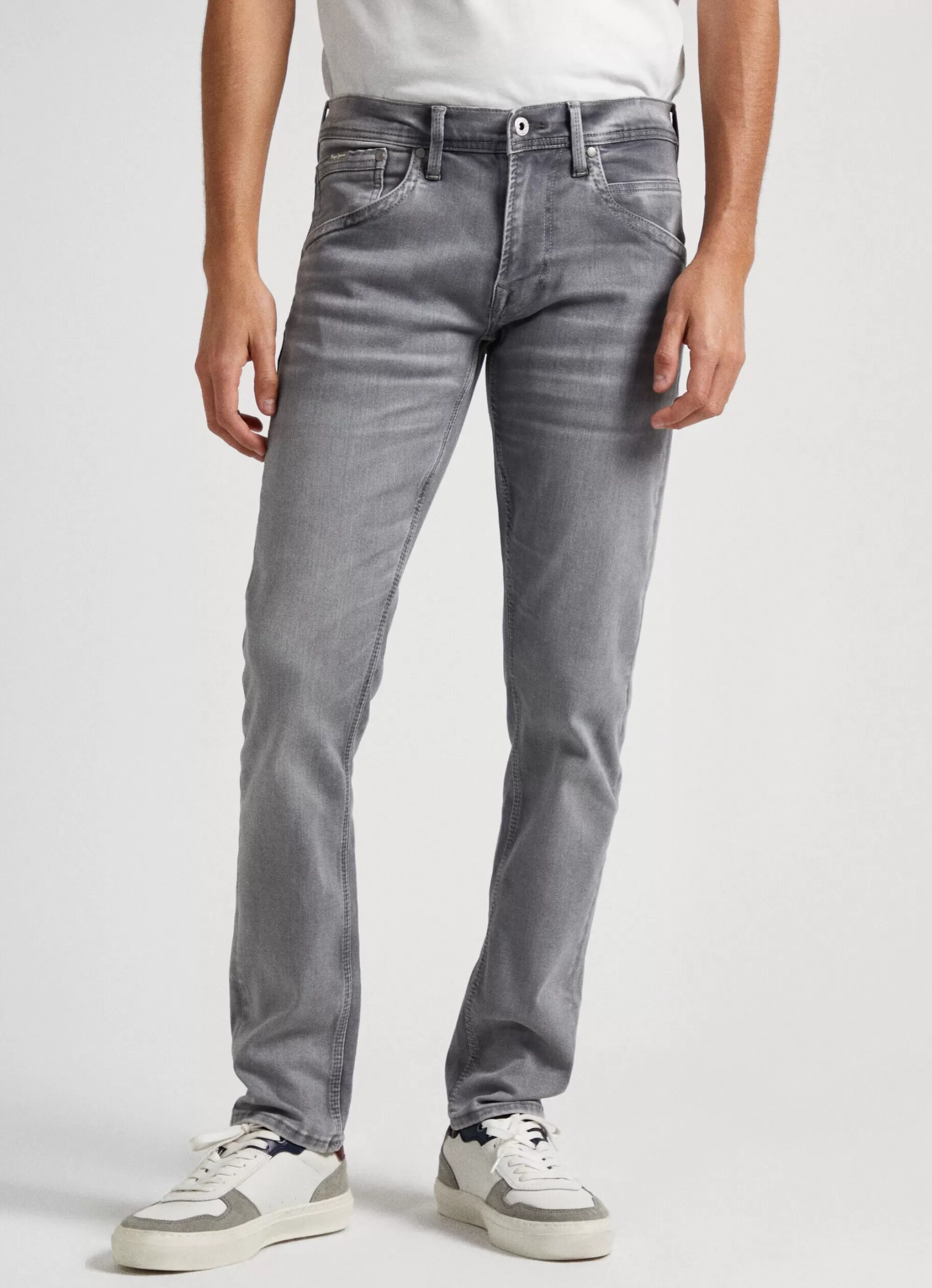 Homem Pepe Jeans Trends>Jeans Track Regular Fit Mid-Rise