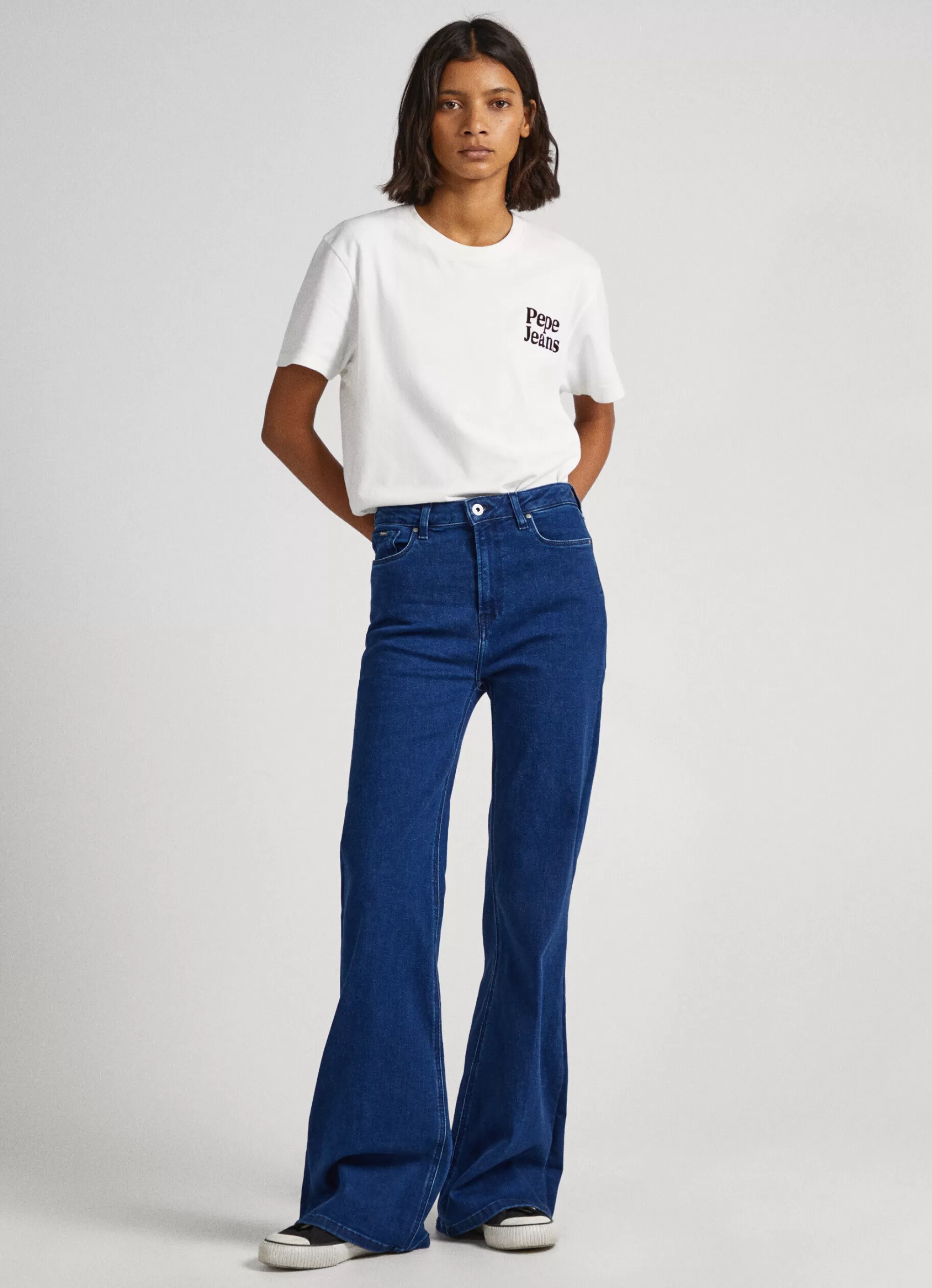 Mulher Pepe Jeans Flare E Boot Cut>Jeans Willa Flare Fit High-Rise