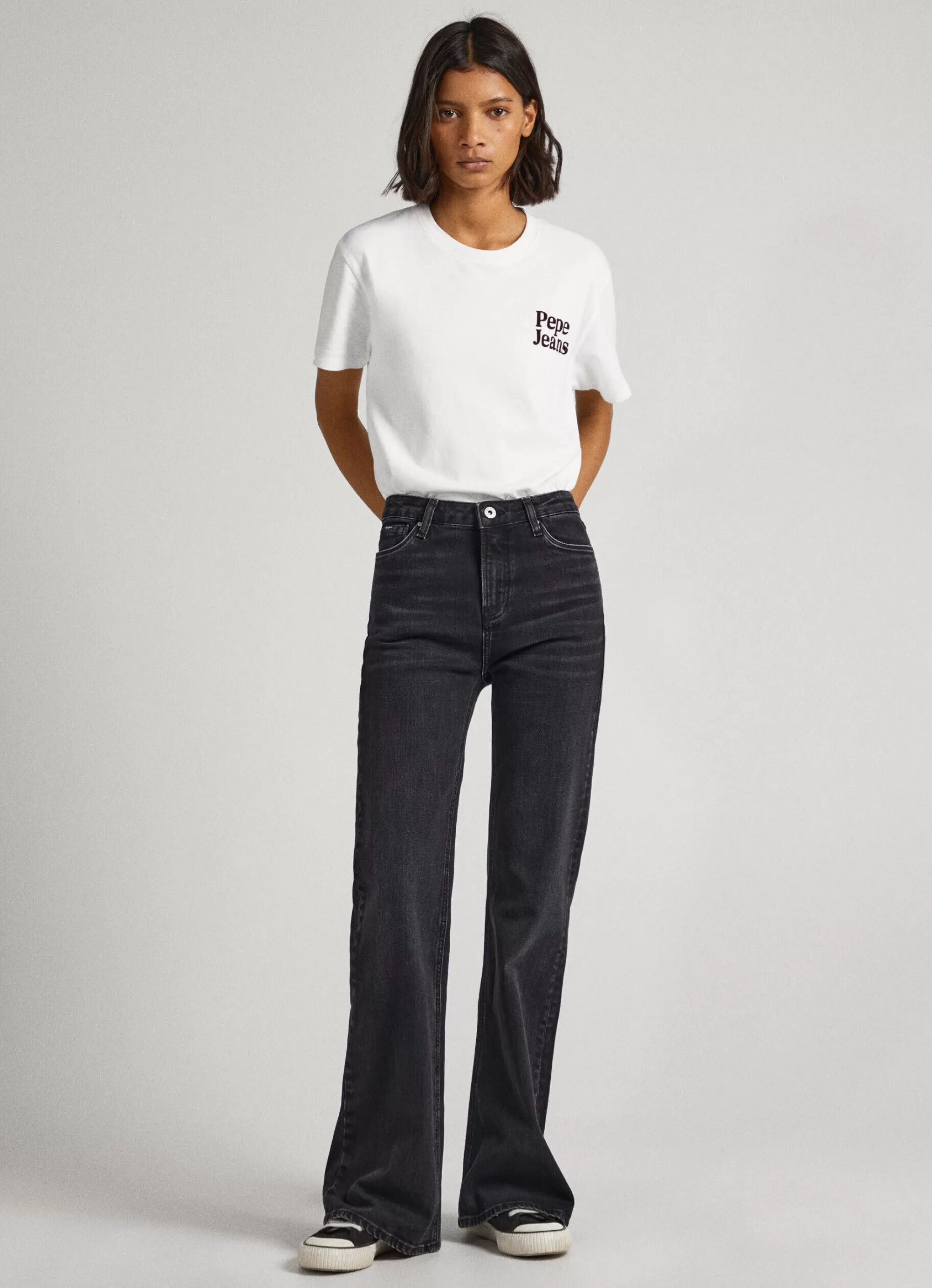 Mulher Pepe Jeans Flare E Boot Cut>Jeans Willa Flare Fit High-Rise