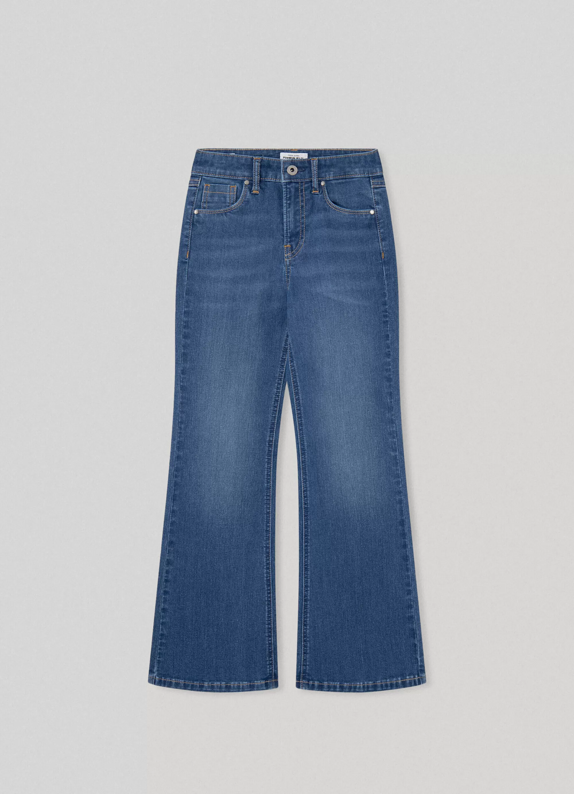 Rapariga Pepe Jeans Jeans>Jeans Willa Jr Fit Flare High Waist