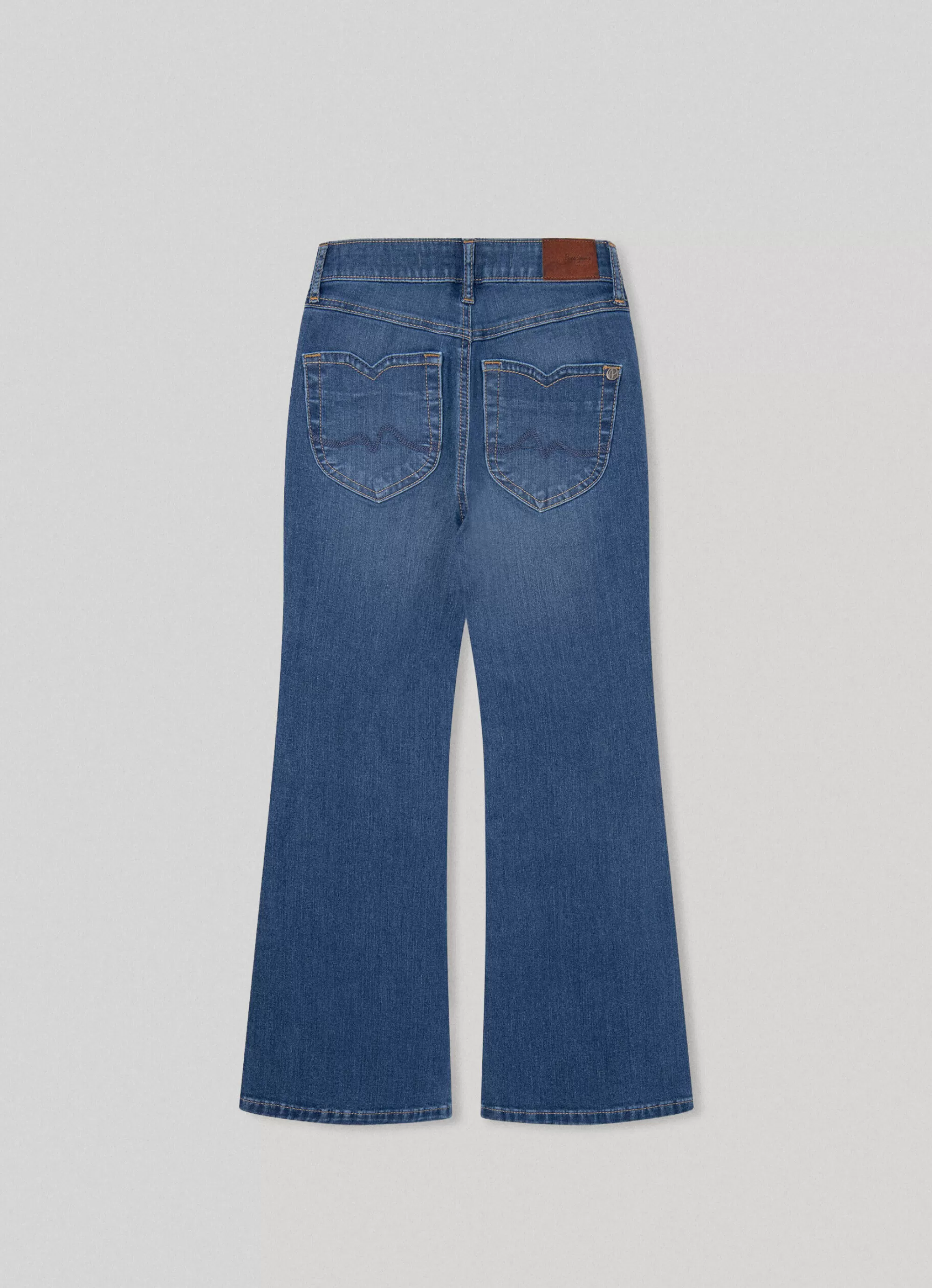 Rapariga Pepe Jeans Jeans>Jeans Willa Jr Fit Flare High Waist