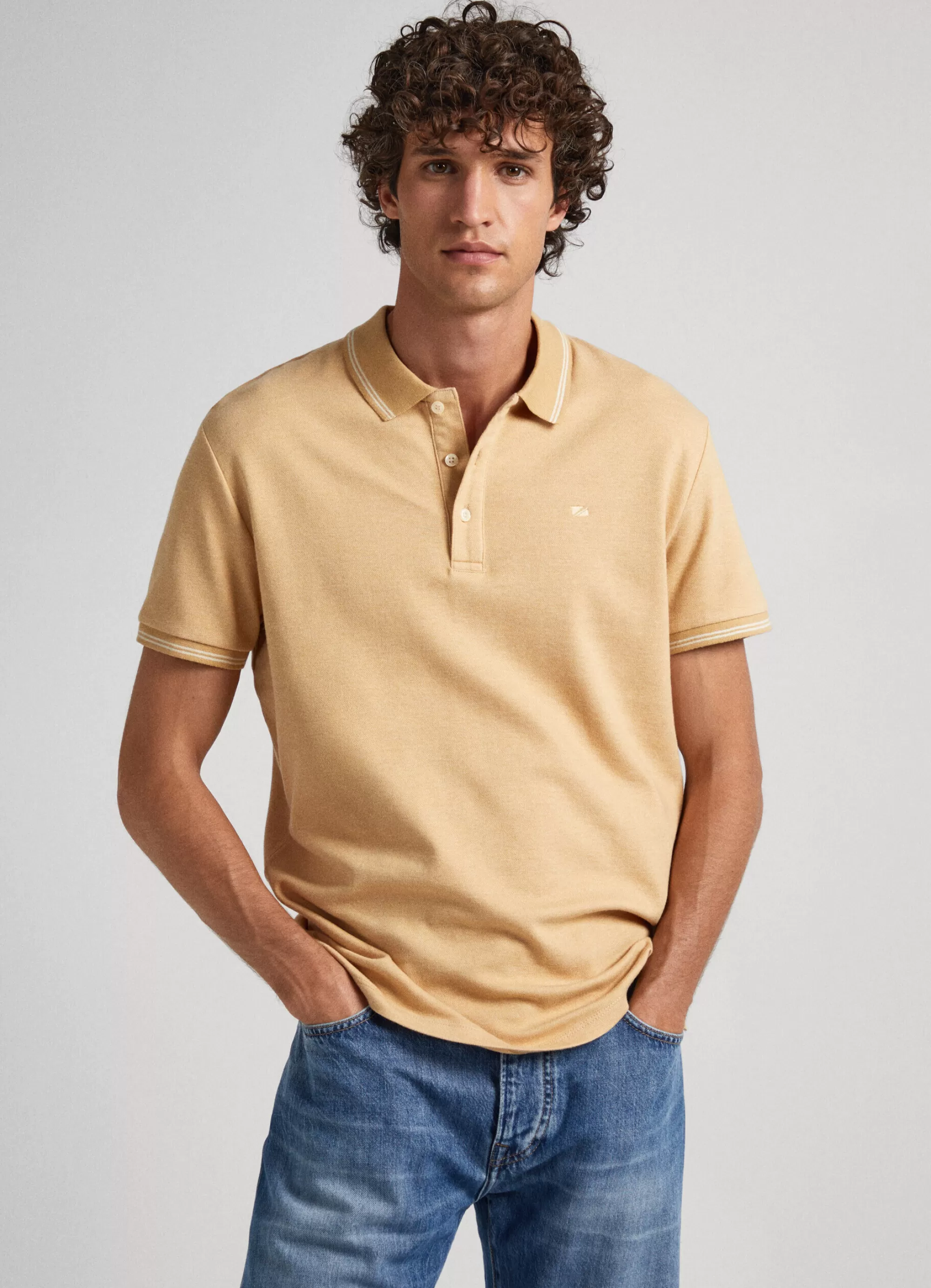 Homem Pepe Jeans Polos>Polo Com Logo Bandeira