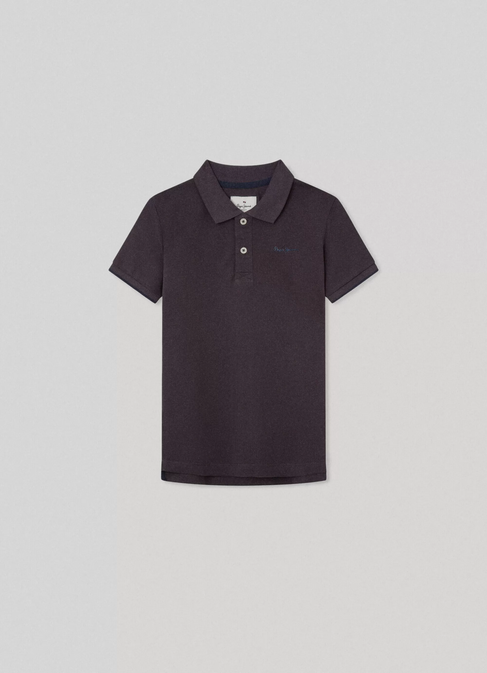 Rapaz Pepe Jeans Polos E Camisas>Polo Piquet De Algodao Logo Bordado