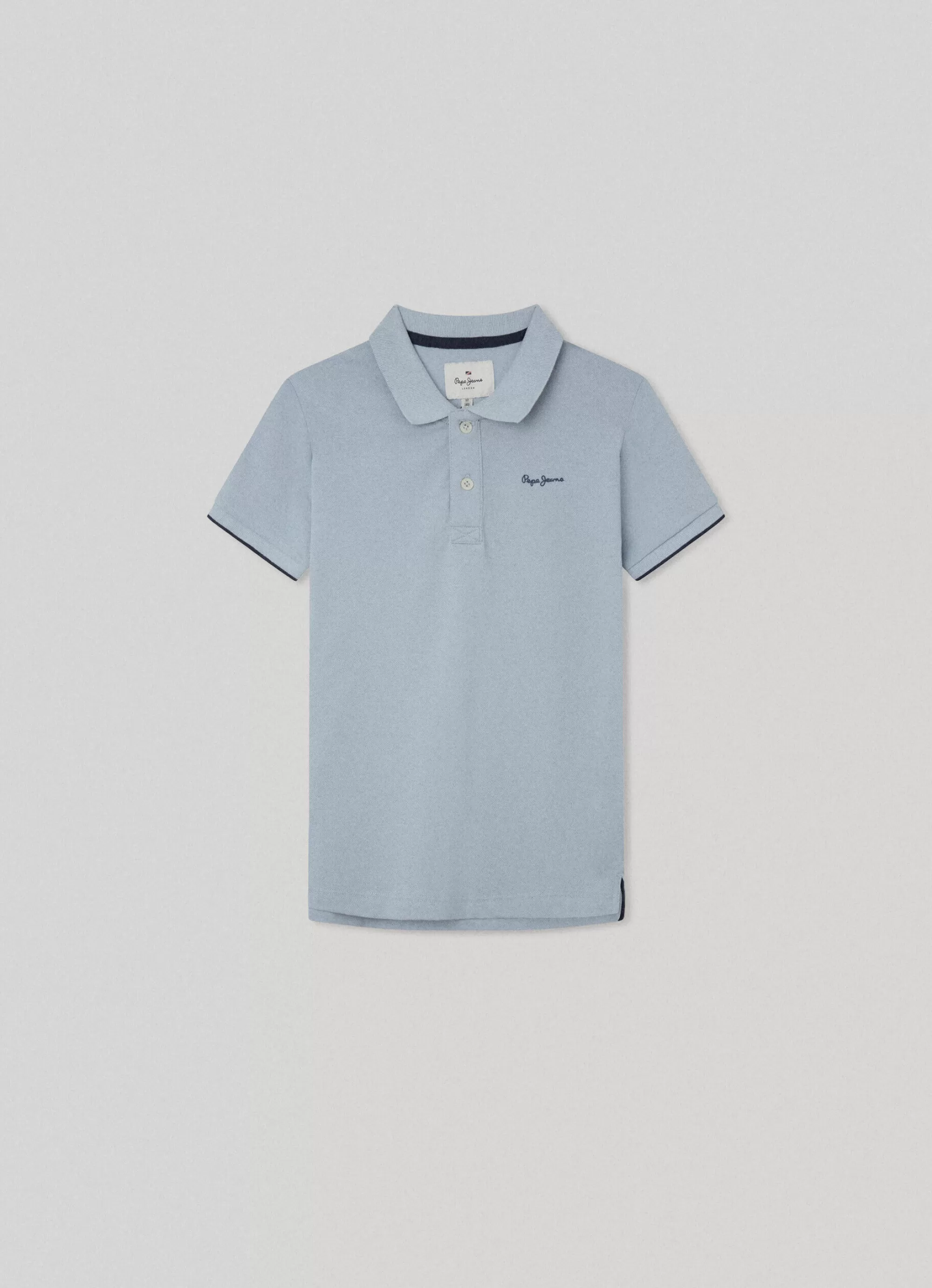 Rapaz Pepe Jeans Polos E Camisas>Polo Piquet De Algodao Logo Bordado