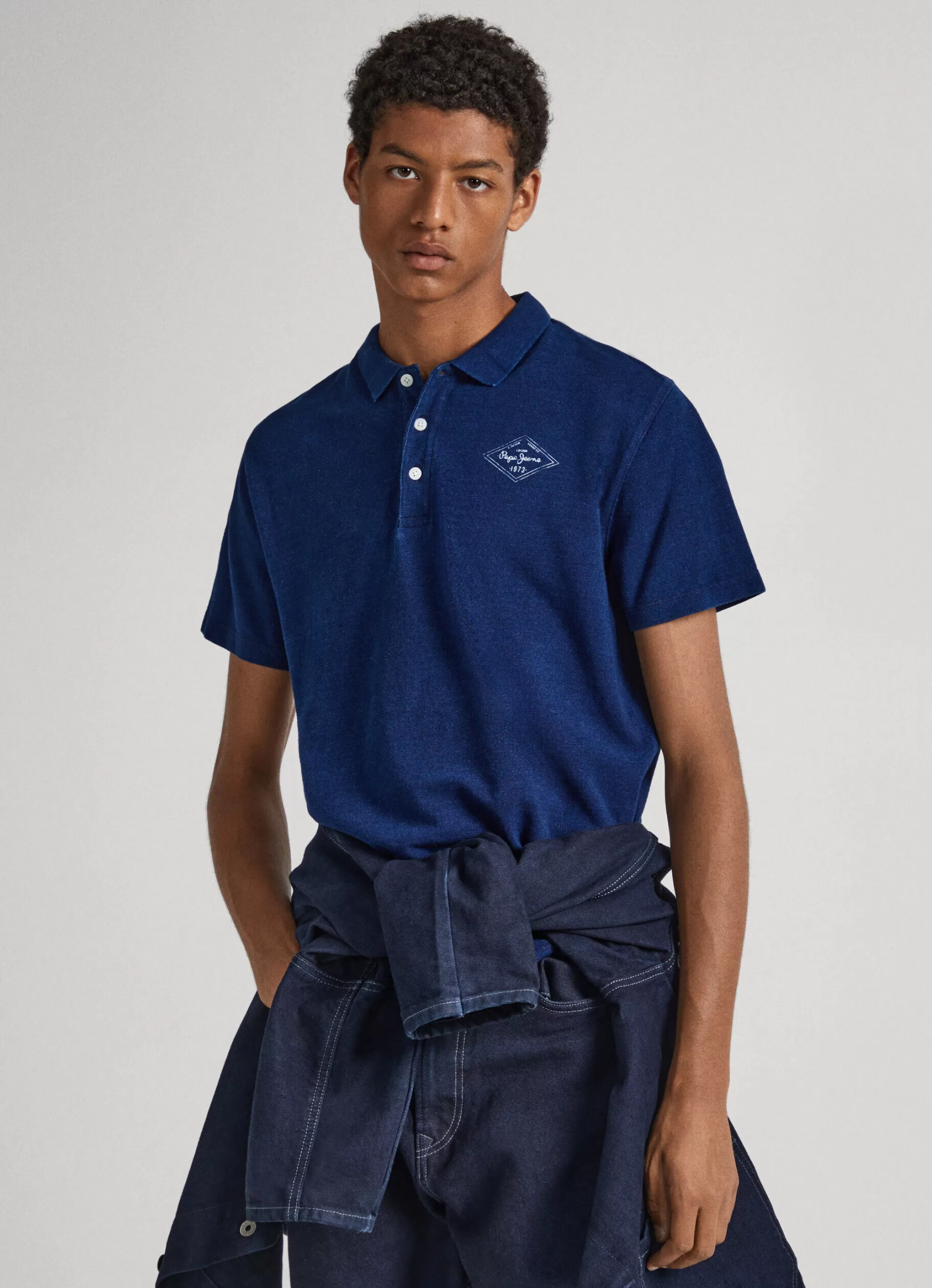 Homem Pepe Jeans Polos>Polo Piquet Logo Estampado