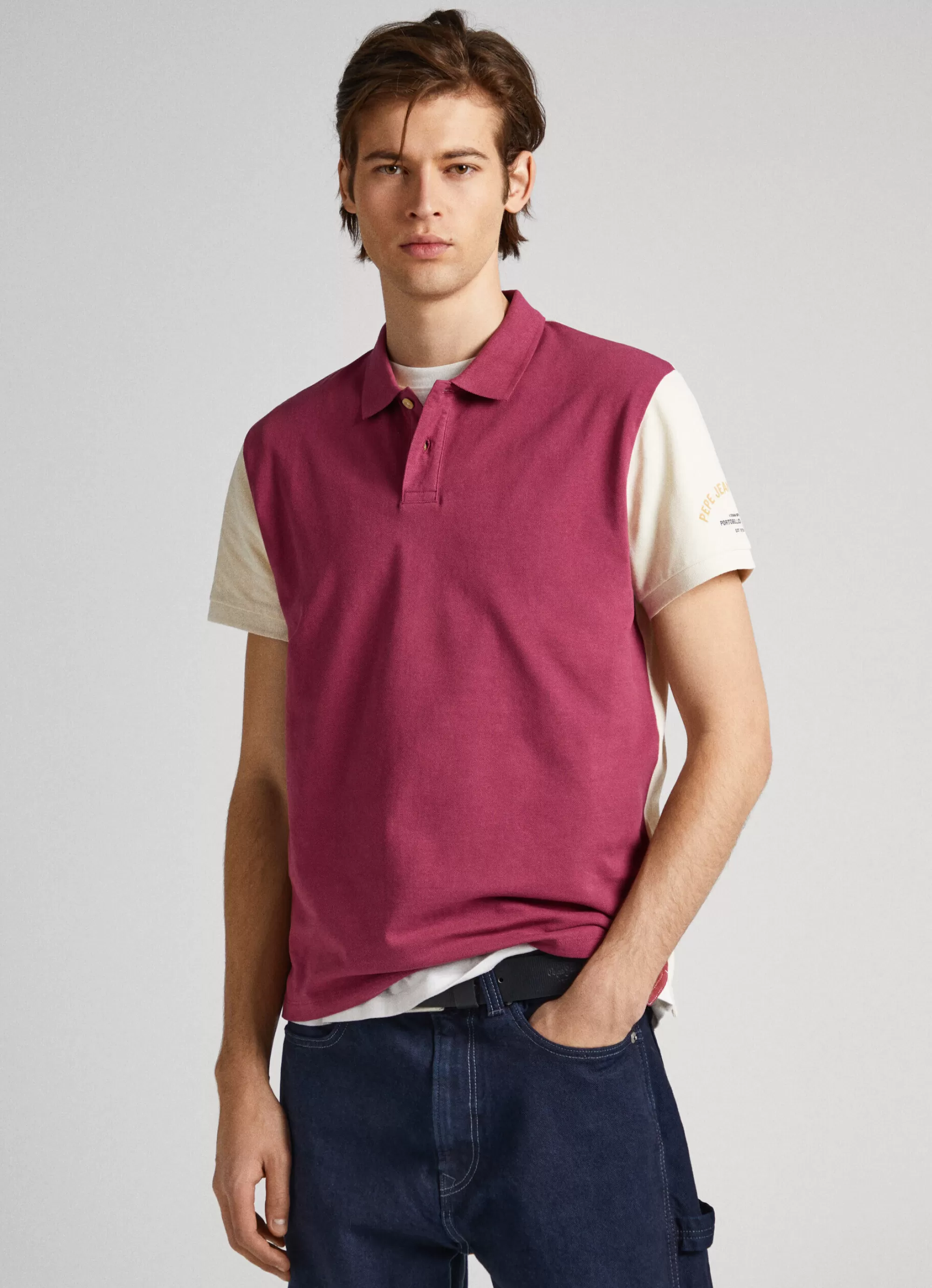 Homem Pepe Jeans Polos>Polo Poquet Color Block