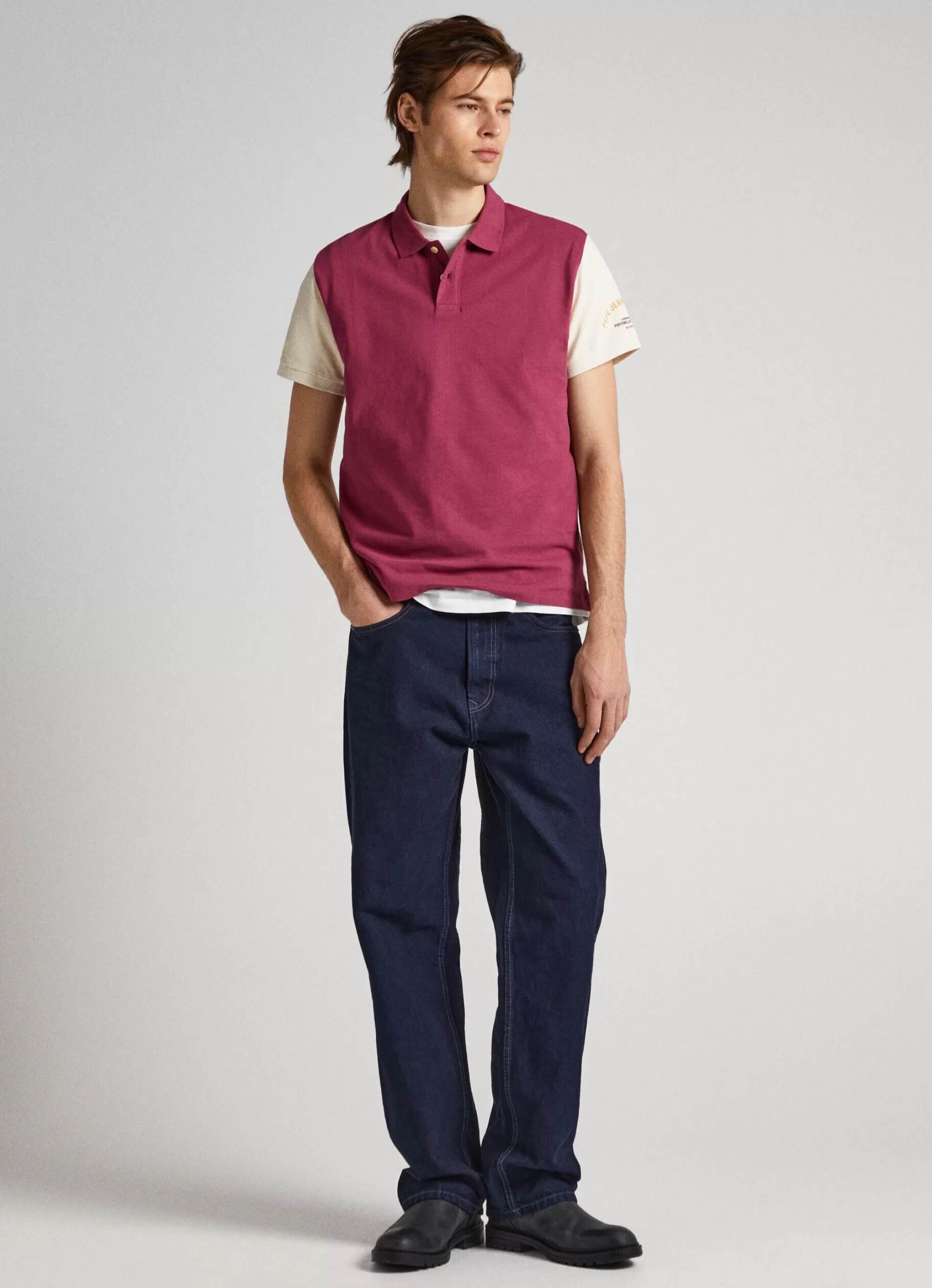 Homem Pepe Jeans Polos>Polo Poquet Color Block