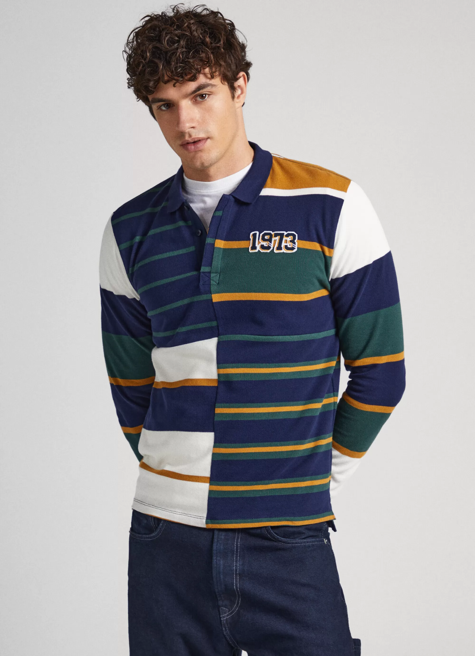 Homem Pepe Jeans Polos>Polo Rugby Logo 1973