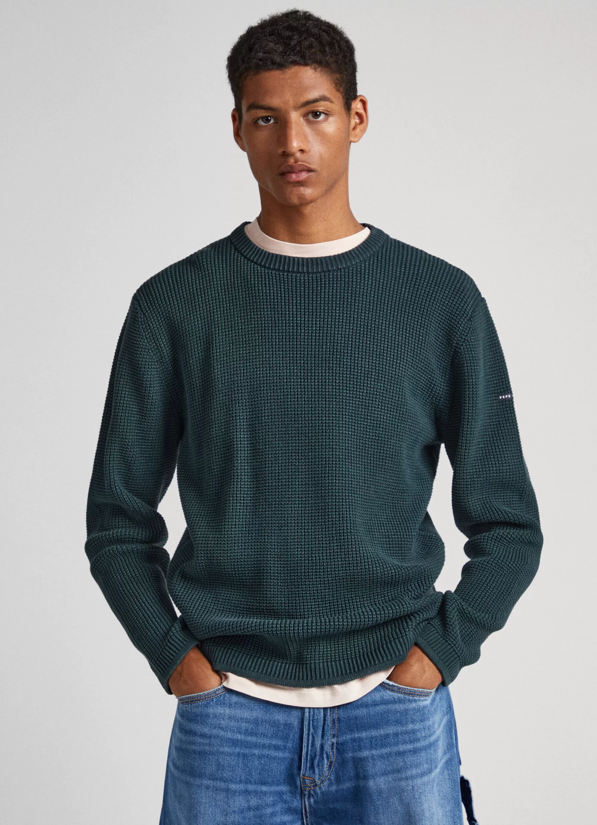 Homem Pepe Jeans Malhas>Sweater De Gola Redonda