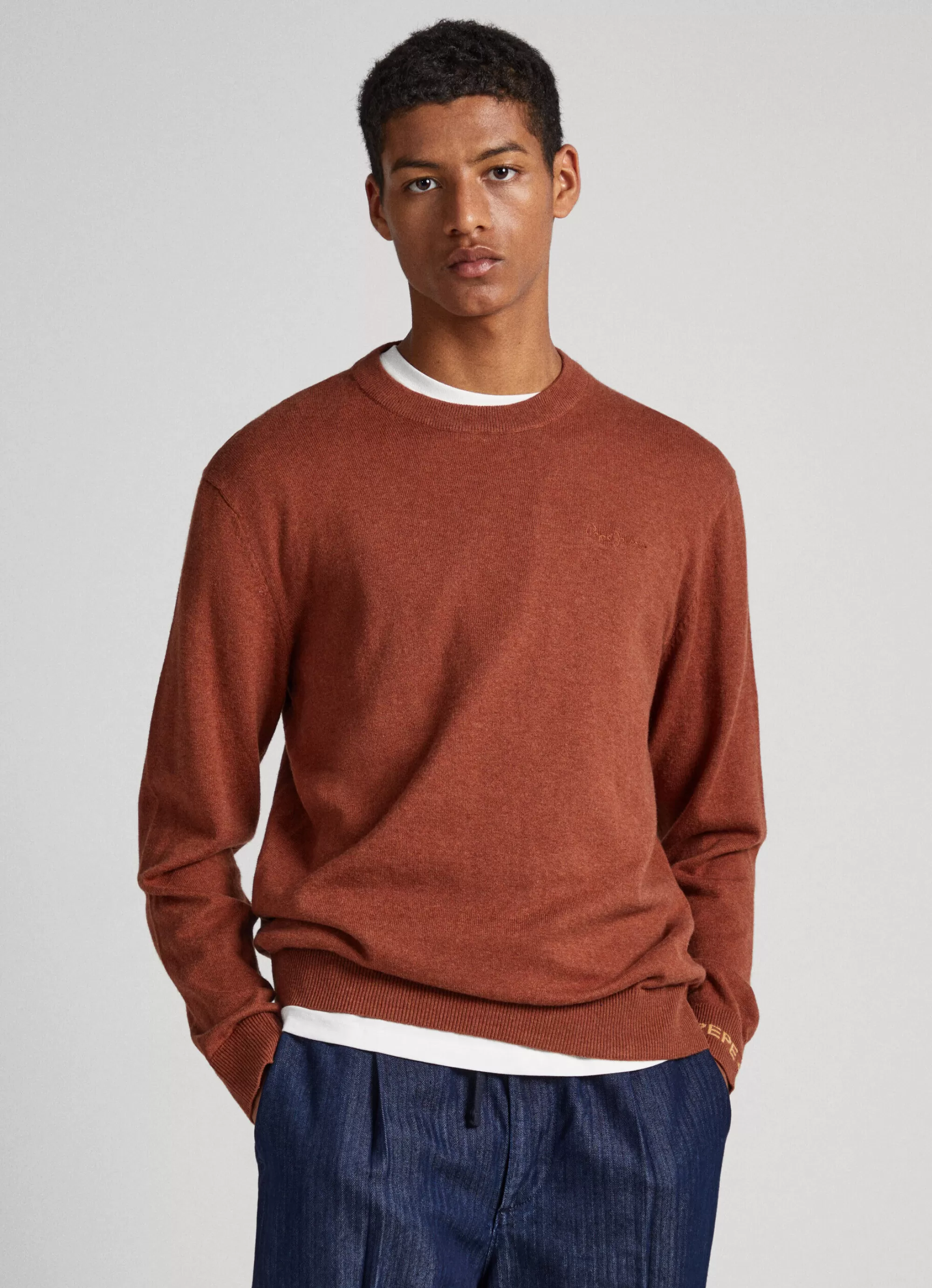 Homem Pepe Jeans Malhas>Sweater De Gola Redonda