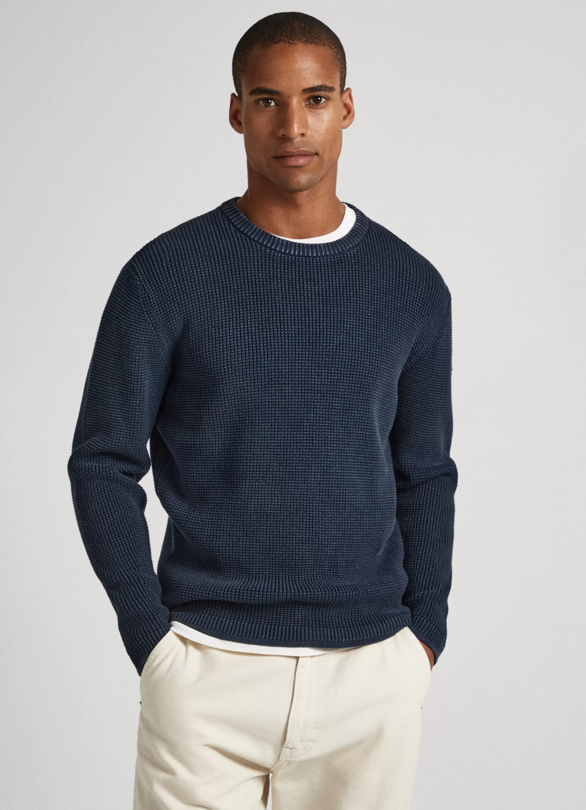 Homem Pepe Jeans Malhas>Sweater De Gola Redonda