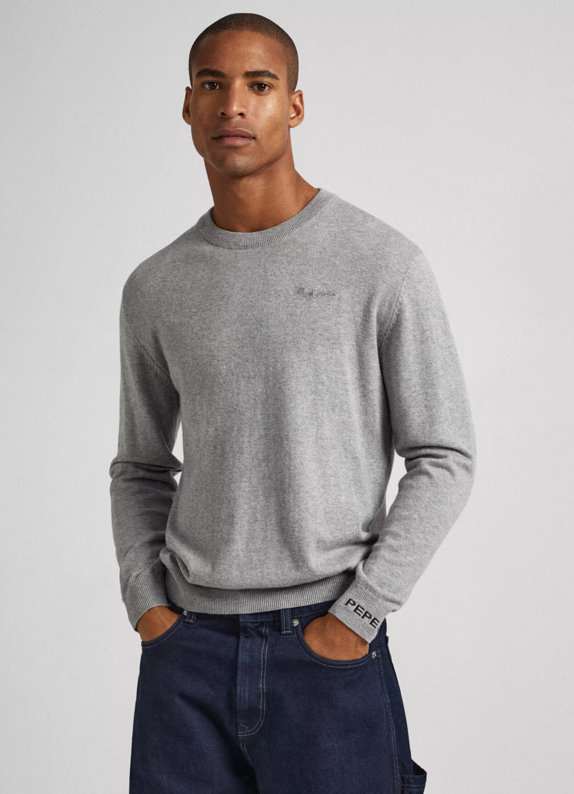 Homem Pepe Jeans Malhas>Sweater De Gola Redonda