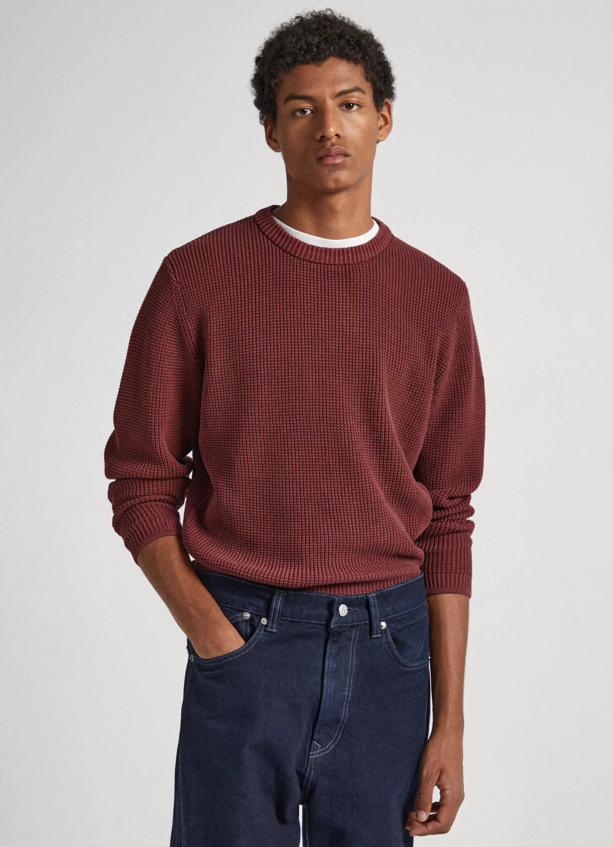 Homem Pepe Jeans Malhas>Sweater De Gola Redonda