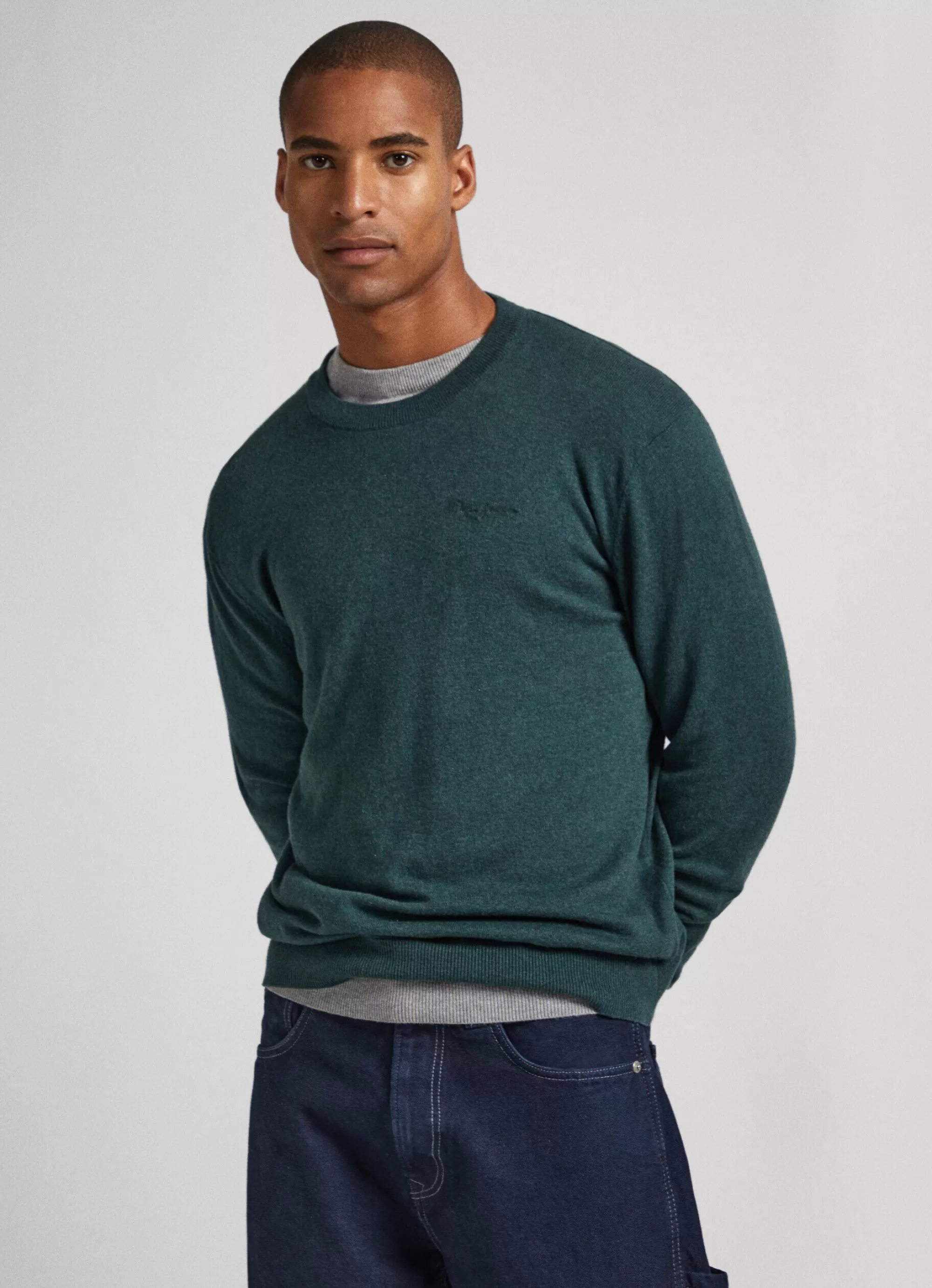 Homem Pepe Jeans Malhas>Sweater De Gola Redonda