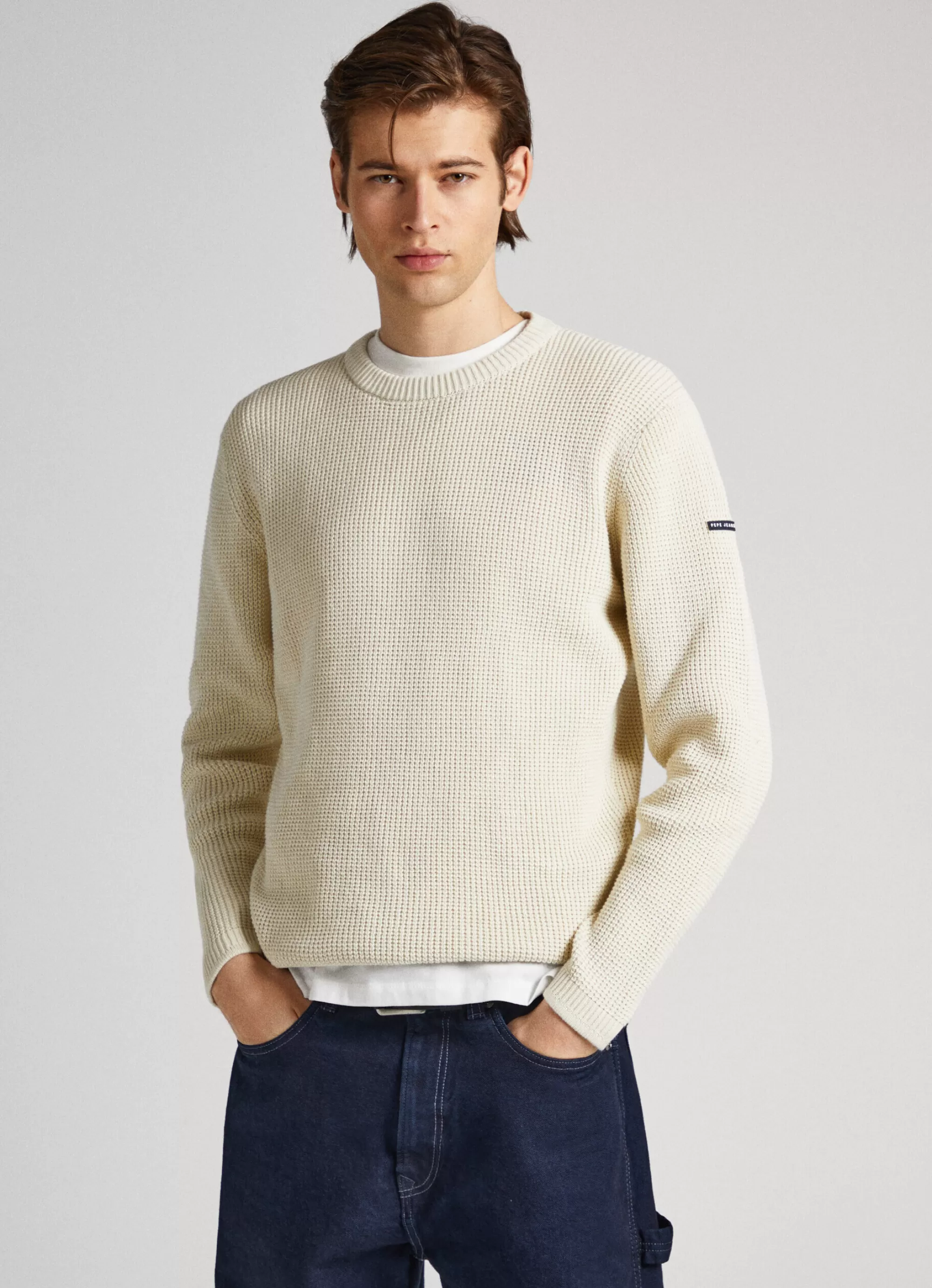 Homem Pepe Jeans Malhas>Sweater De Gola Redonda