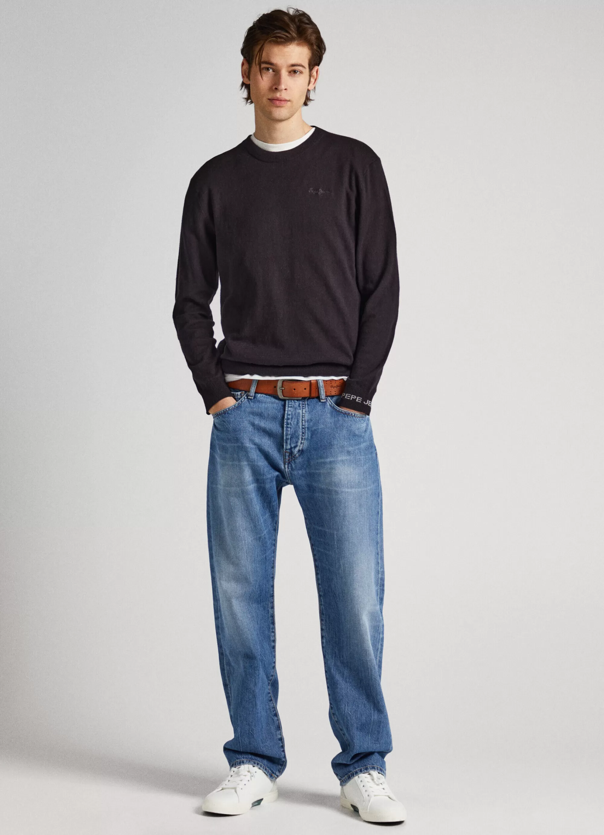 Homem Pepe Jeans Malhas>Sweater De Gola Redonda