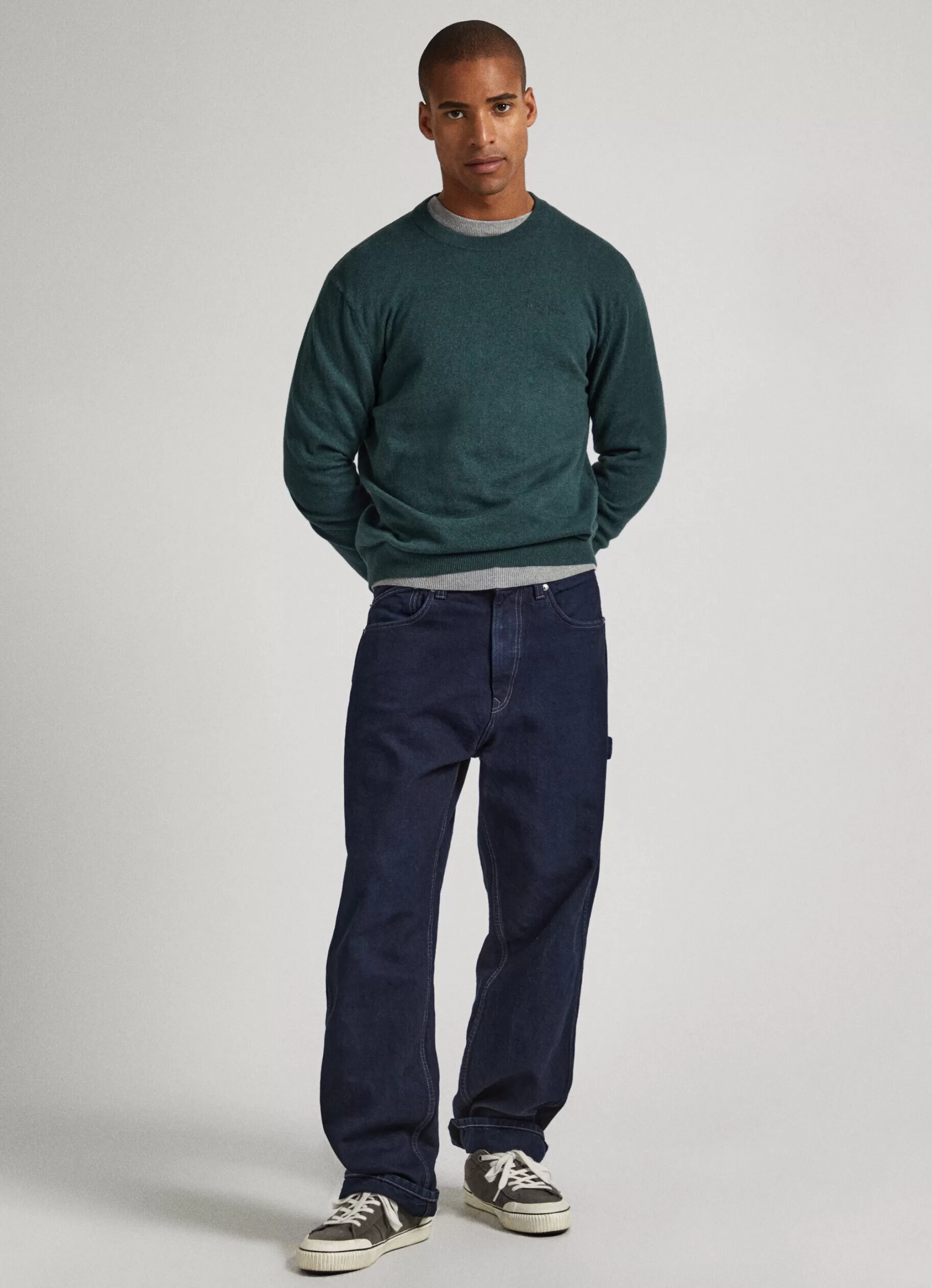 Homem Pepe Jeans Malhas>Sweater De Gola Redonda