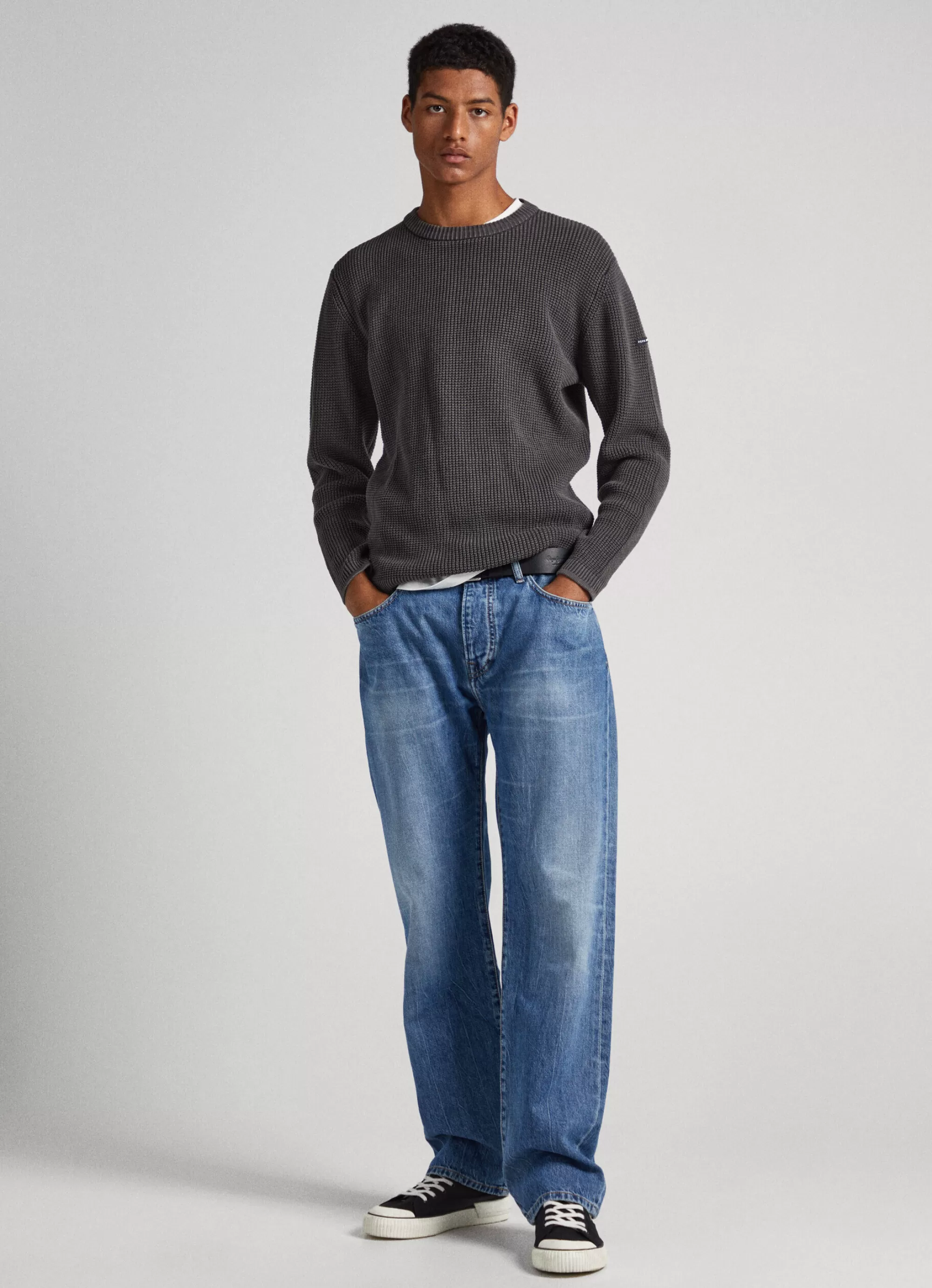 Homem Pepe Jeans Malhas>Sweater De Gola Redonda