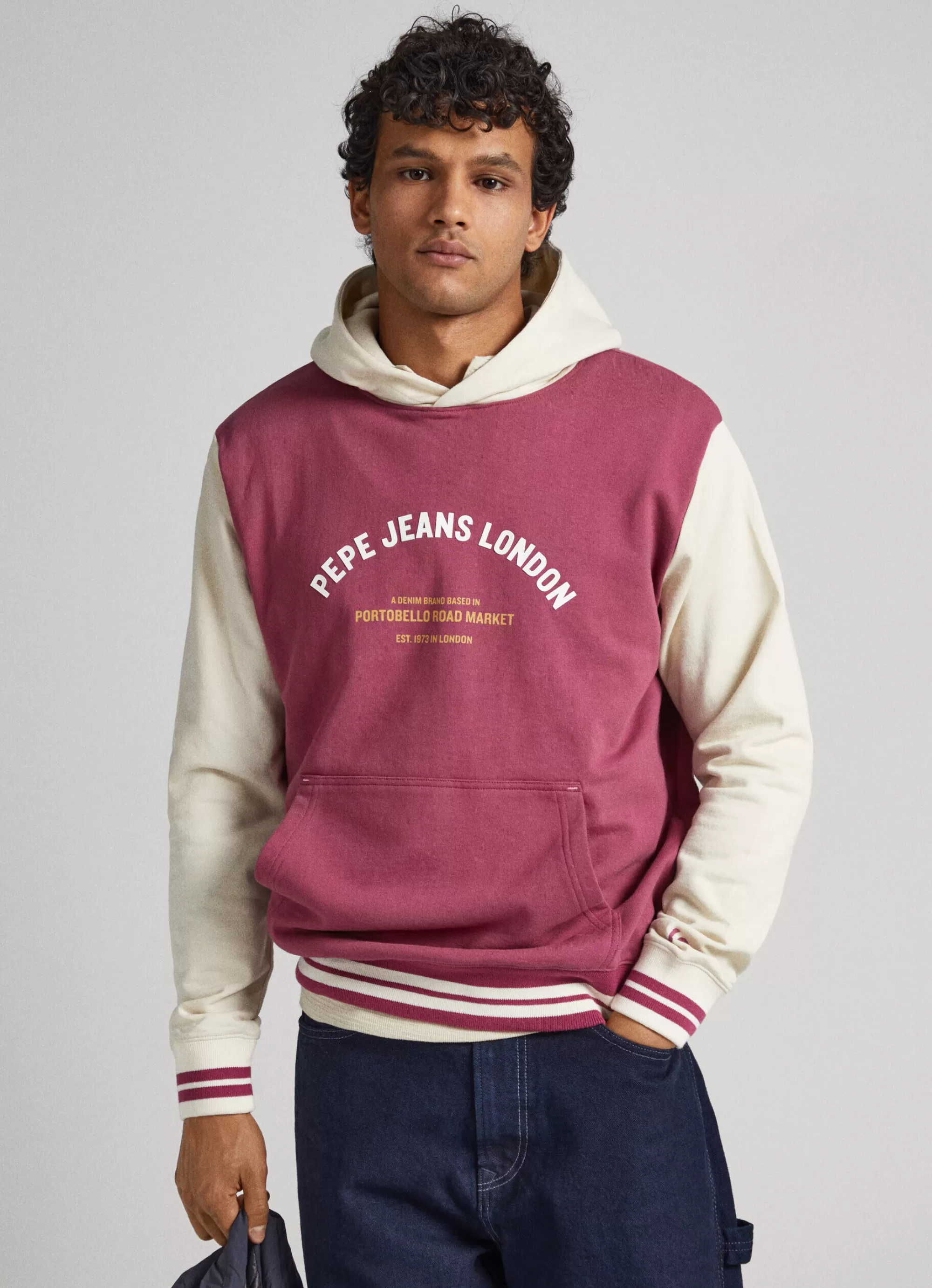 Homem Pepe Jeans Sweatshirts>Sweatshirt Algodao Com Capuz