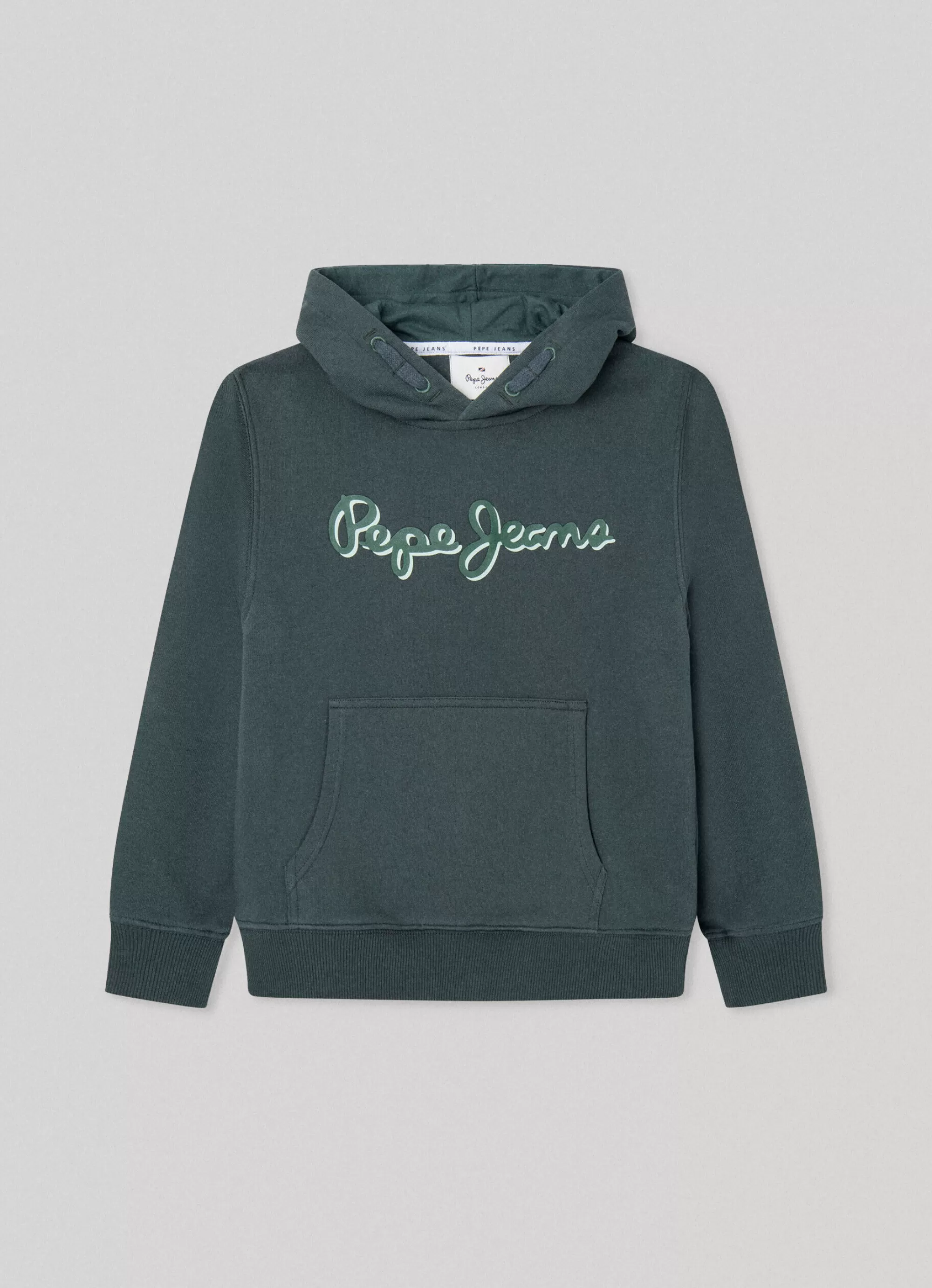 Rapaz Pepe Jeans Sweatshirts E Malhas>Sweatshirt Capuz Ajustavel