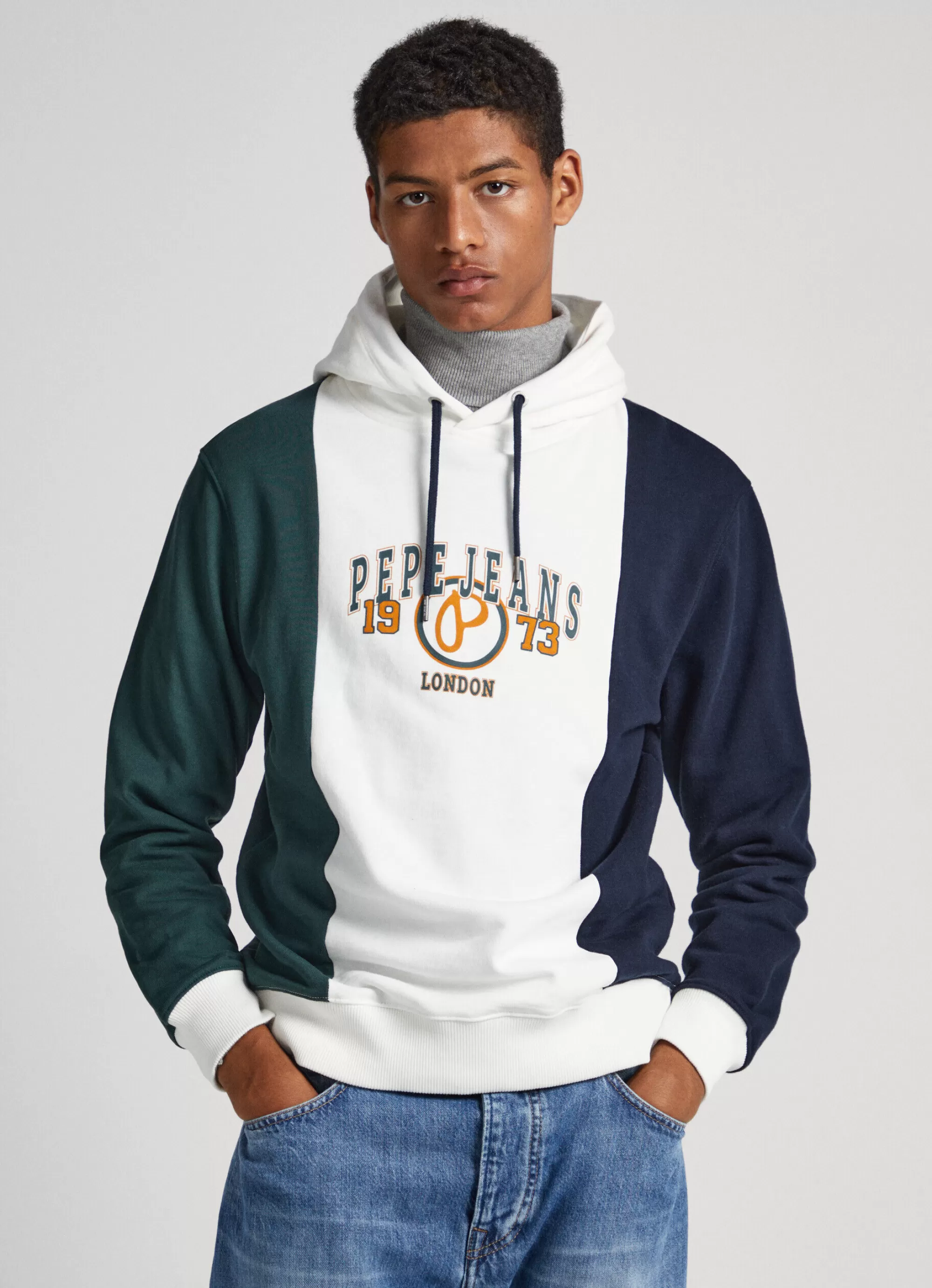 Homem Pepe Jeans Sweatshirts>Sweatshirt Color Block