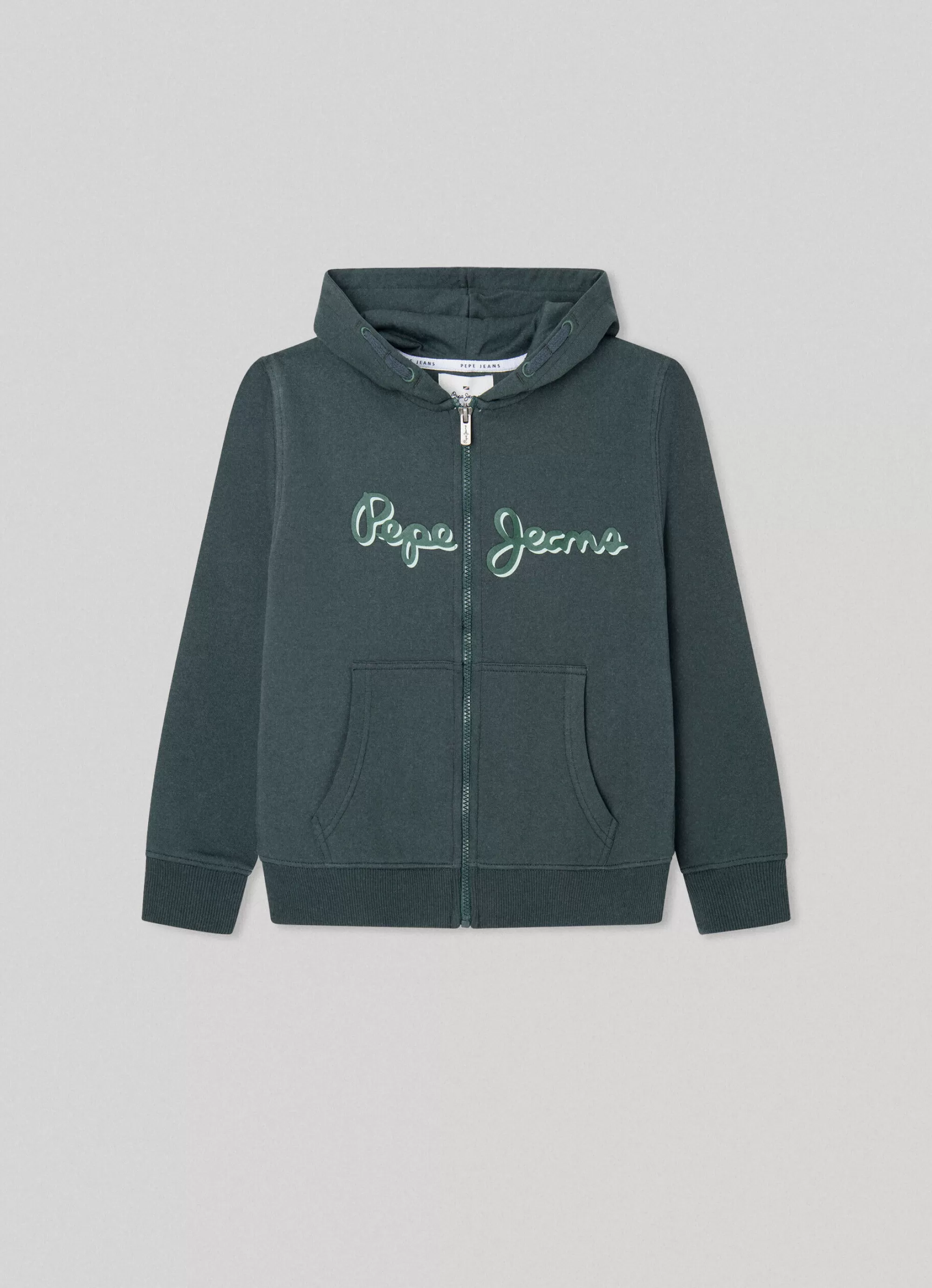 Rapaz Pepe Jeans Sweatshirts E Malhas>Sweatshirt Com Fecho De Correr