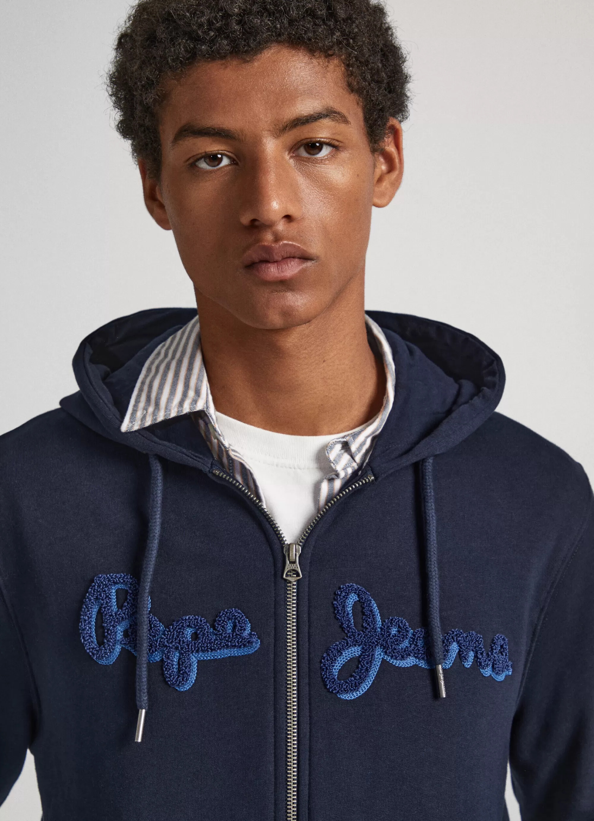 Homem Pepe Jeans Sweatshirts>Sweatshirt Com Fecho De Correr