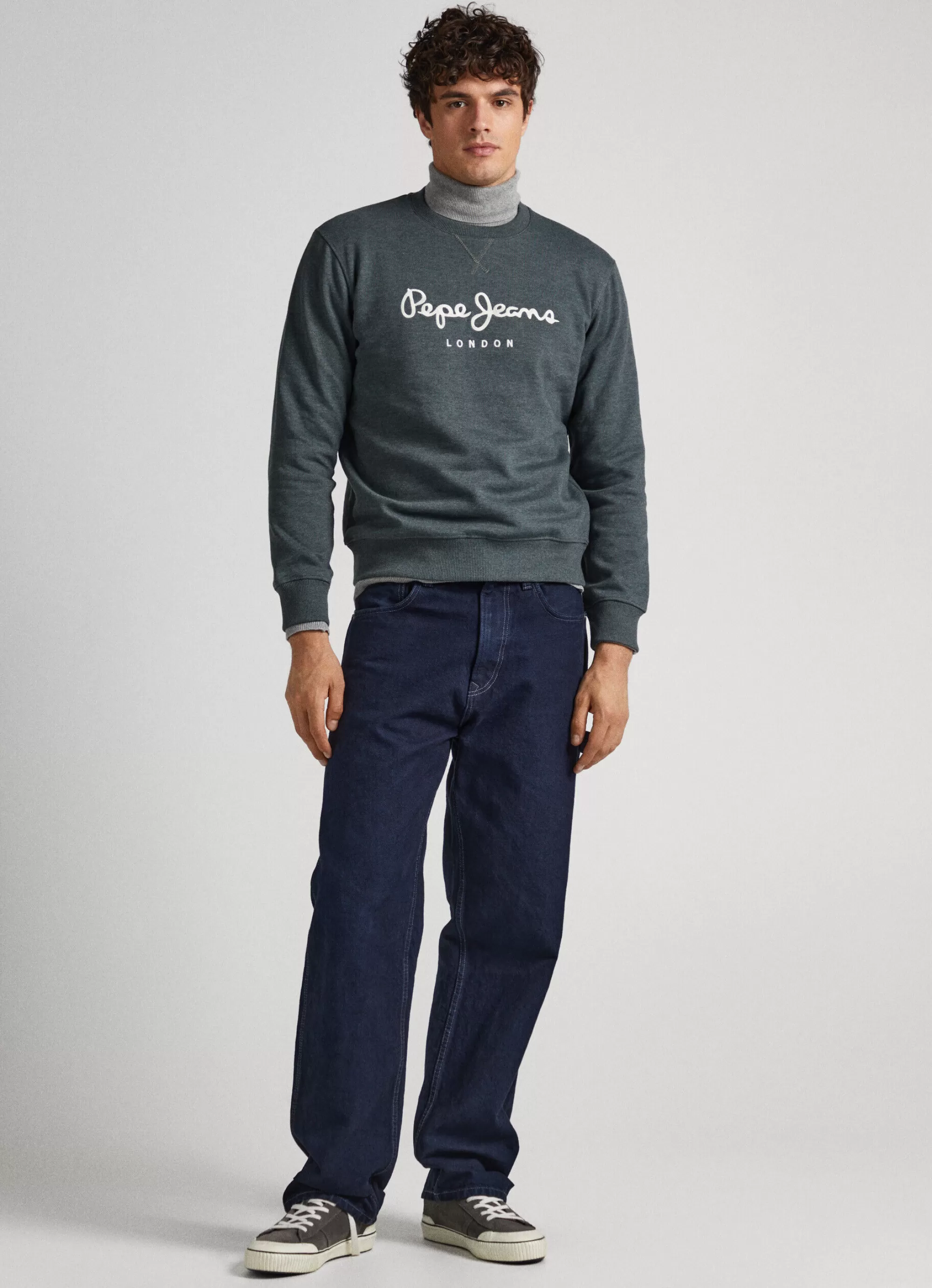 Homem Pepe Jeans Sweatshirts>Sweatshirt Logo Bordado