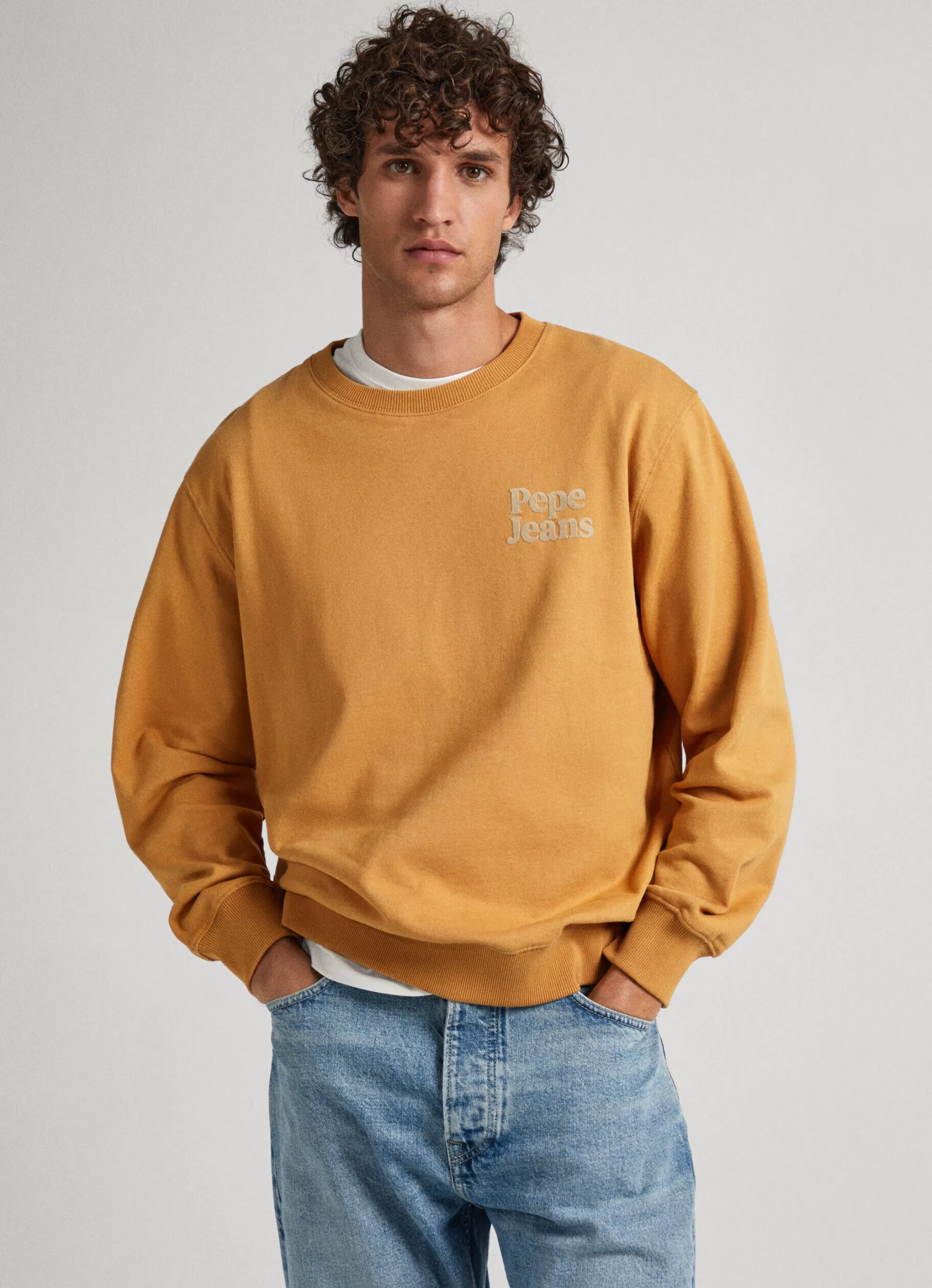 Homem Pepe Jeans Sweatshirts>Sweatshirt Logo Estampado